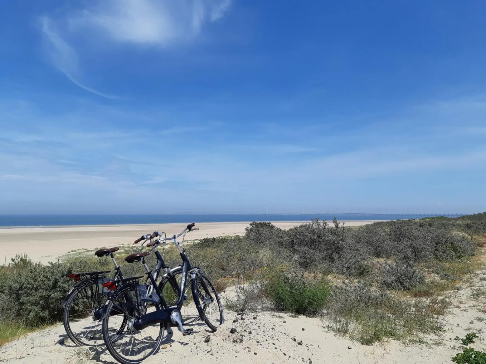 Beach in Hoevehotel 'Hof Christina'