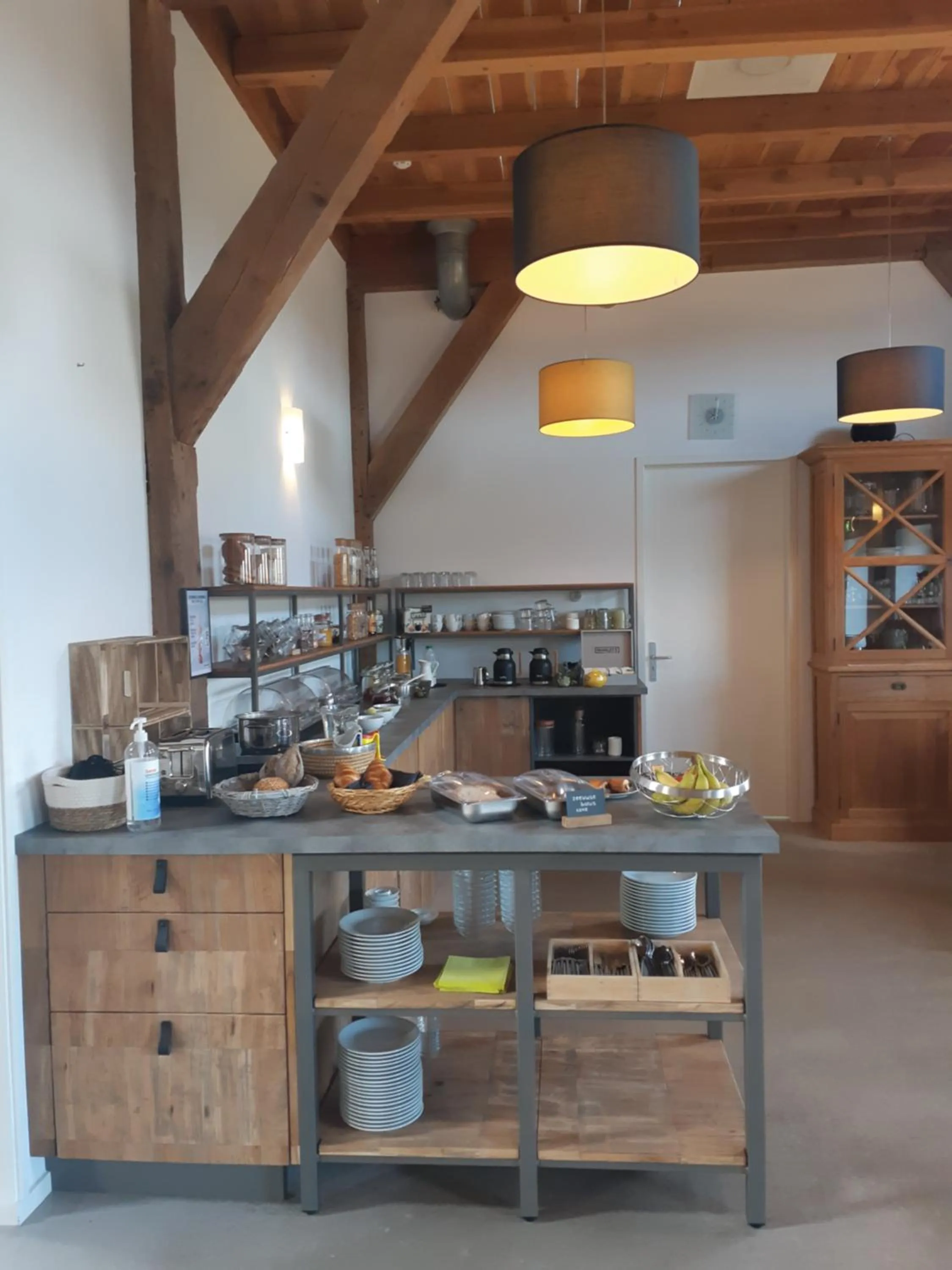 Food and drinks in Hoevehotel 'Hof Christina'