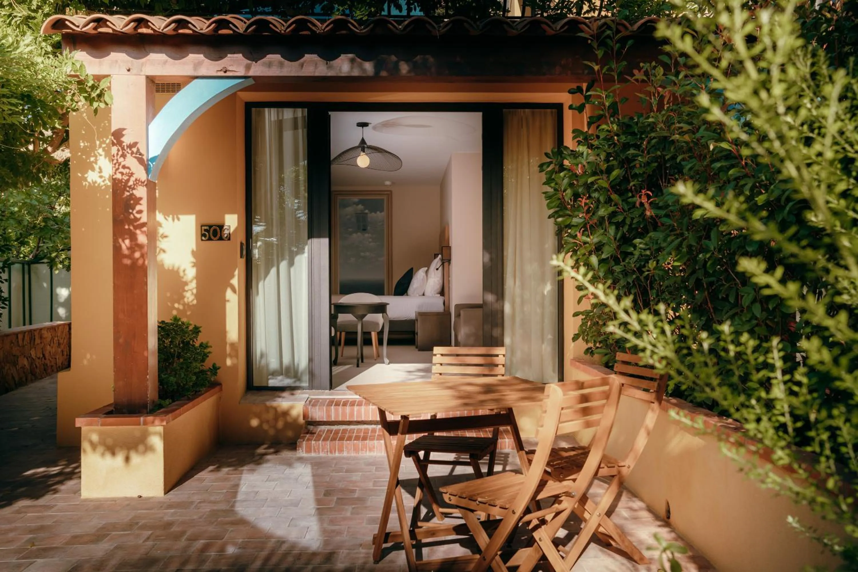 Balcony/Terrace in Ermitage de l'Oasis & Spa - Cannes Mandelieu