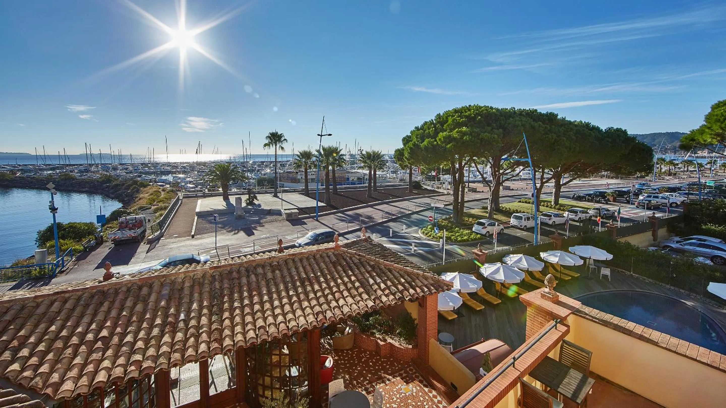 Sea view in Ermitage de l'Oasis & Spa - Cannes Mandelieu