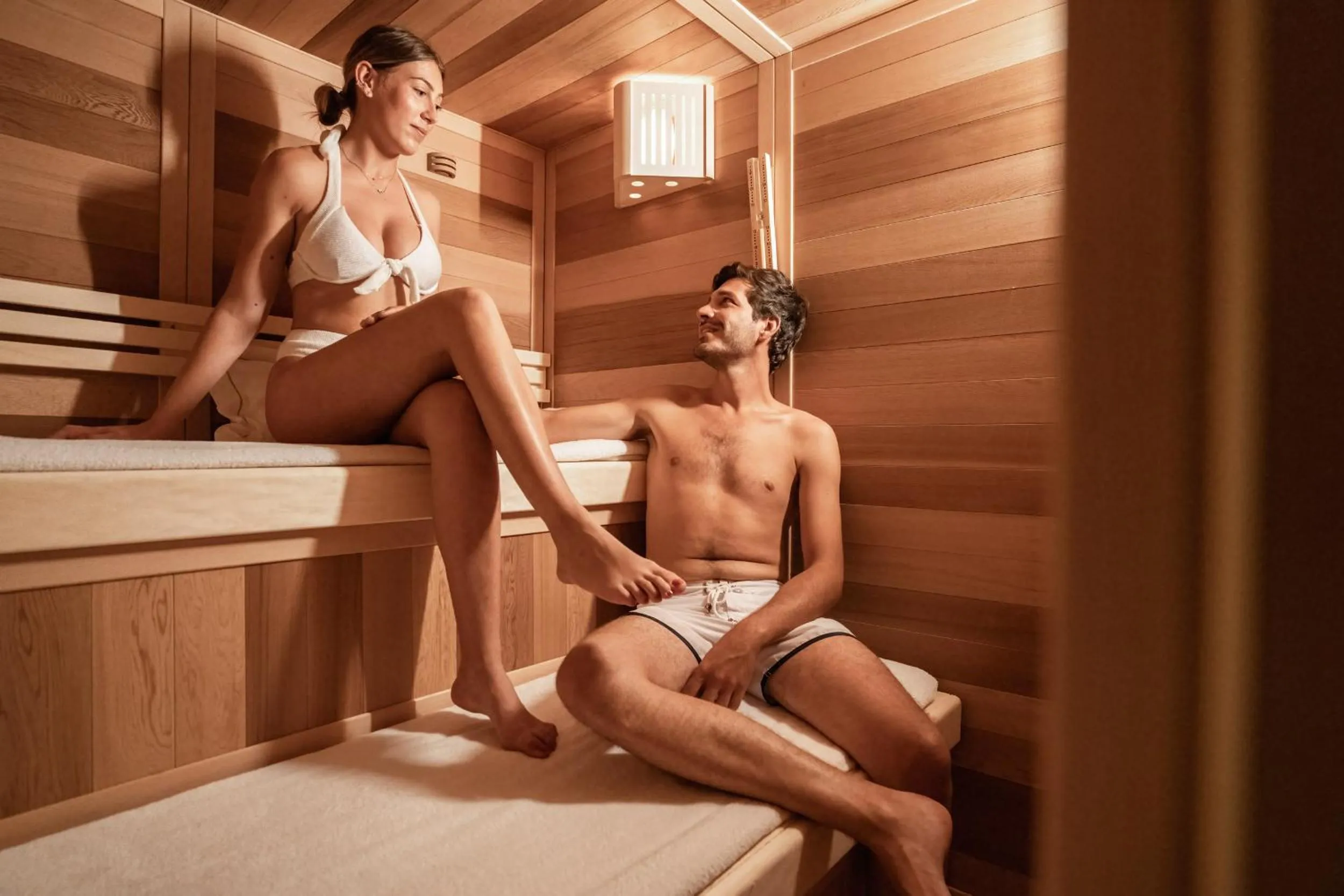 Sauna in Ermitage de l'Oasis & Spa - Cannes Mandelieu