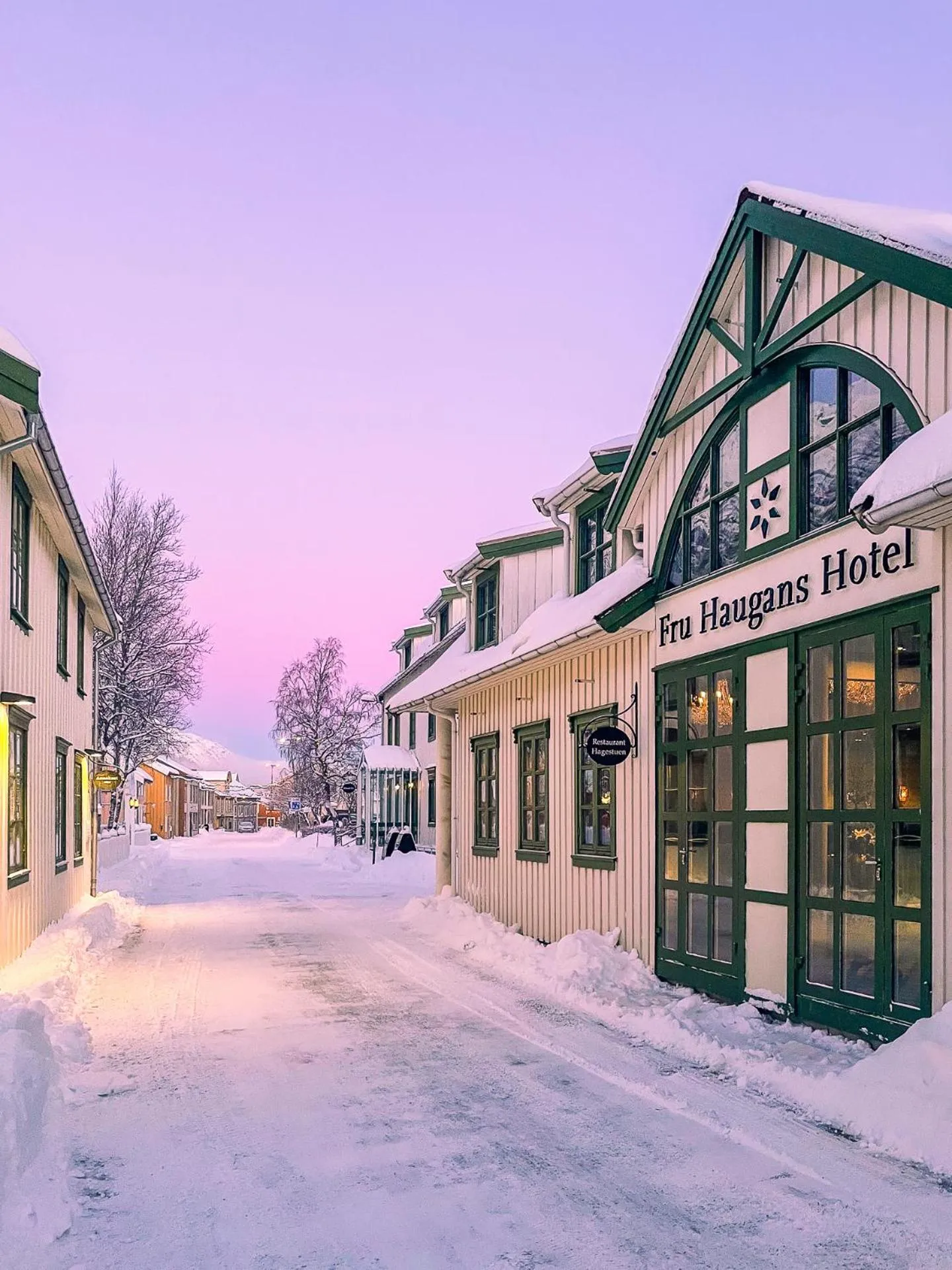 Property building in Fru Haugans Hotel