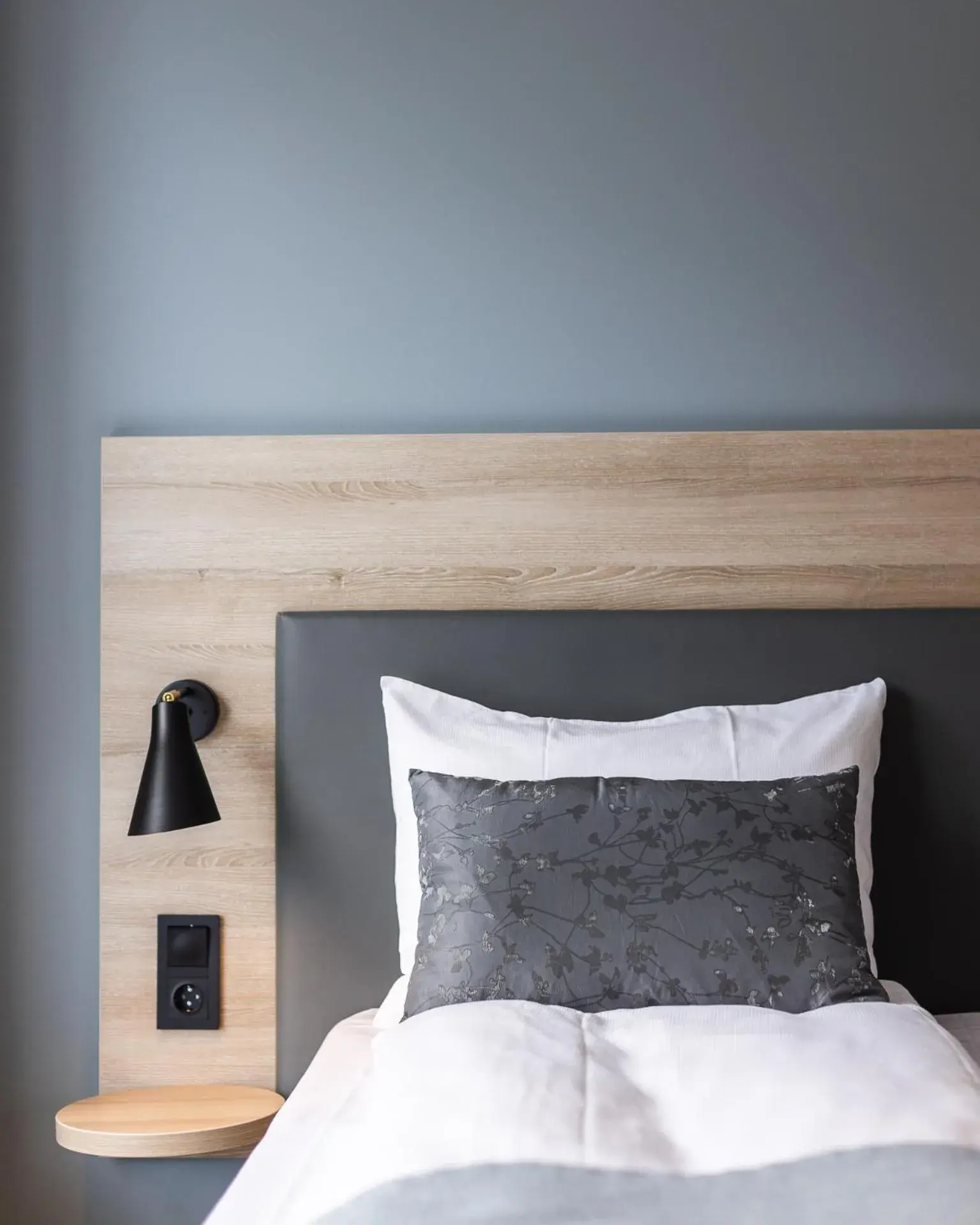 Bed in Fru Haugans Hotel Bed in Fru Haugans Hotel