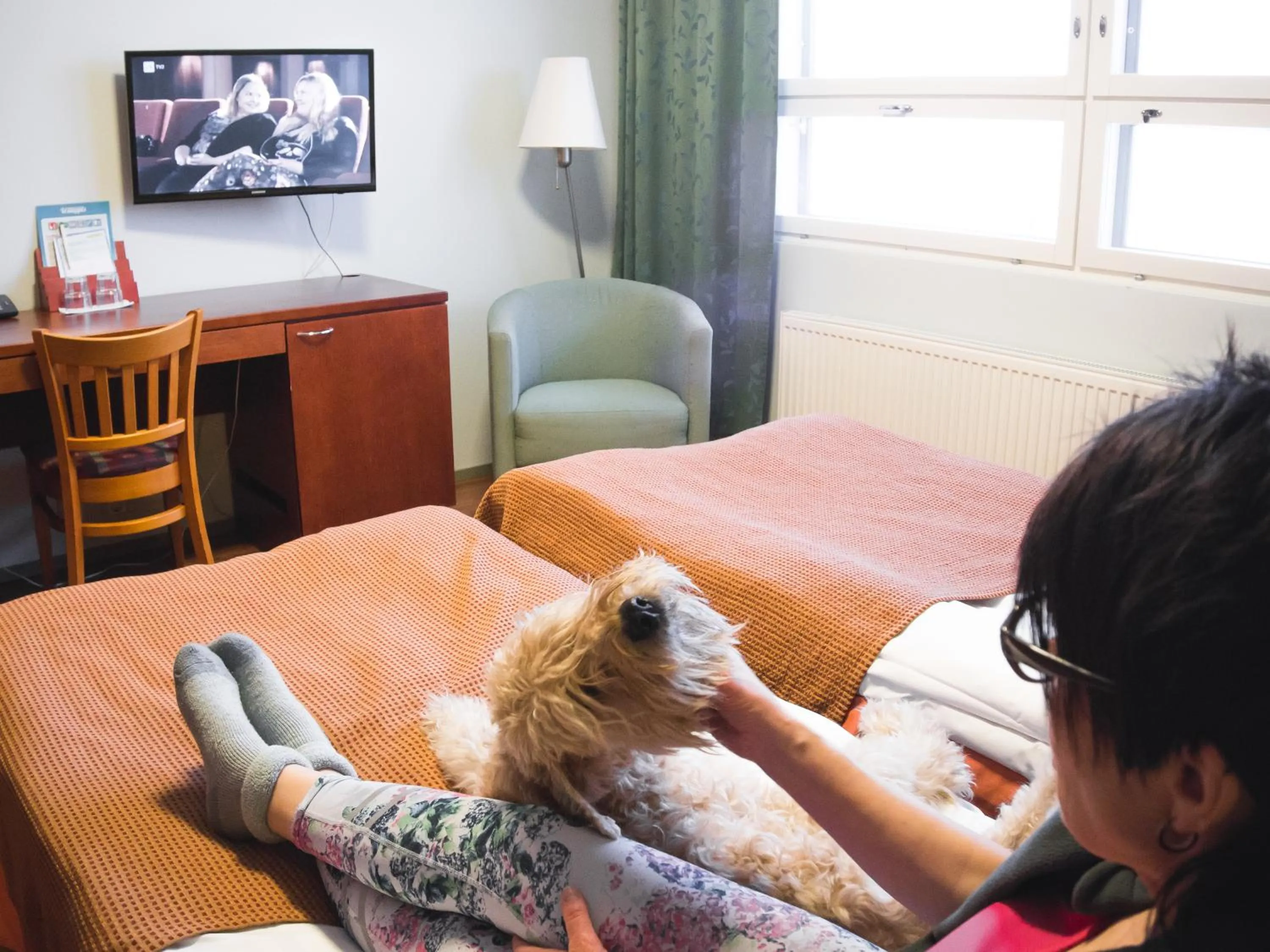 Bed in Sport & Spa Hotel Vesileppis