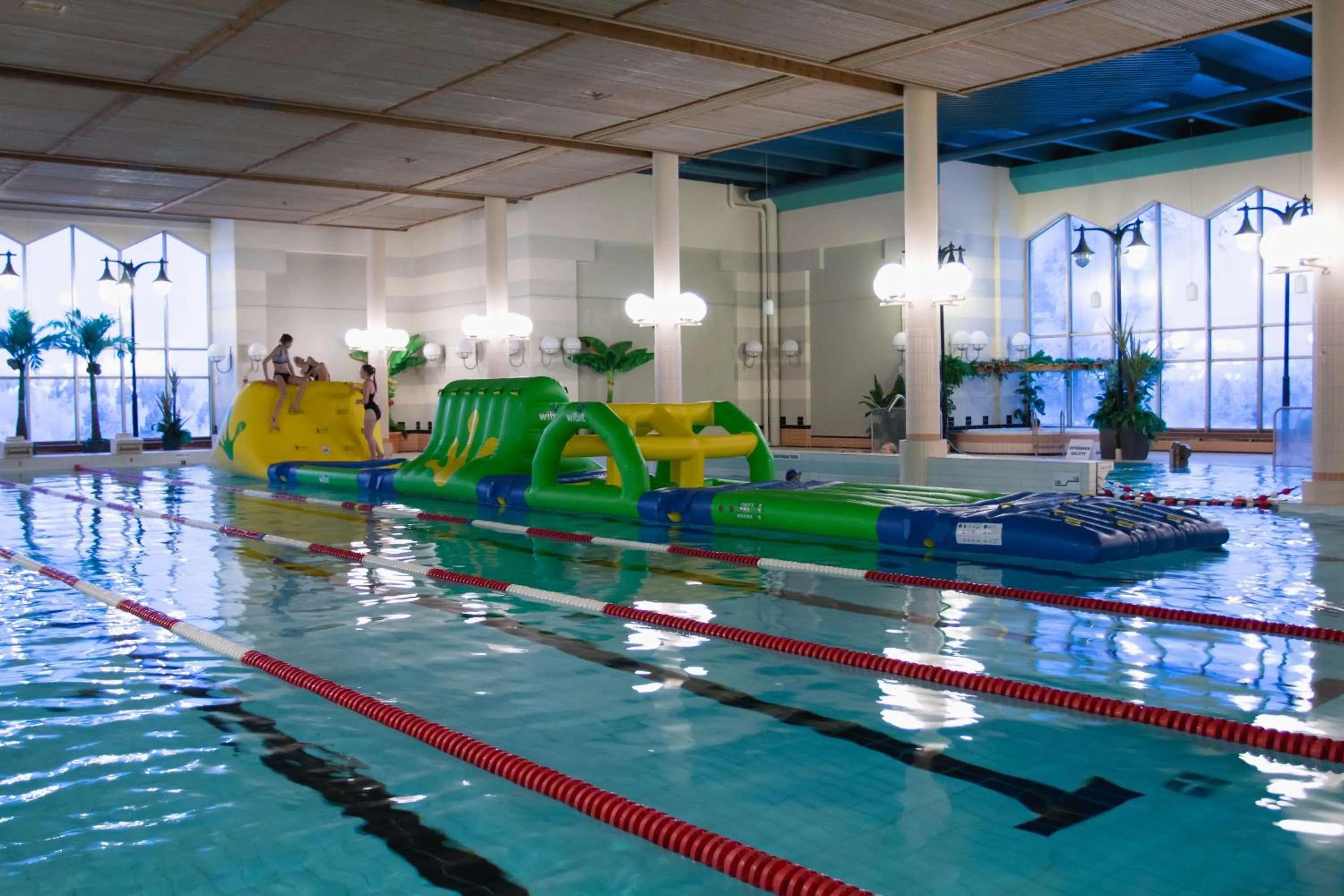 Swimming pool in Sport & Spa Hotel Vesileppis