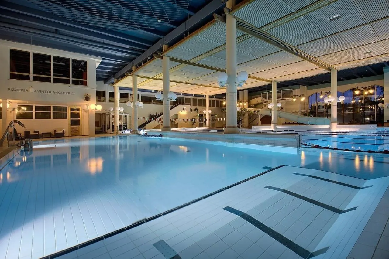 Swimming pool in Sport & Spa Hotel Vesileppis