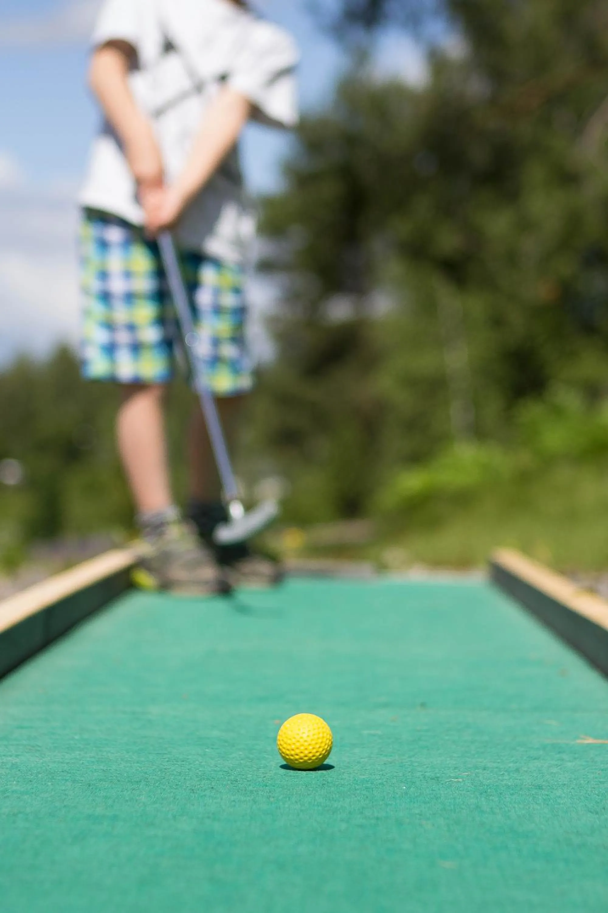 Minigolf in Sport & Spa Hotel Vesileppis