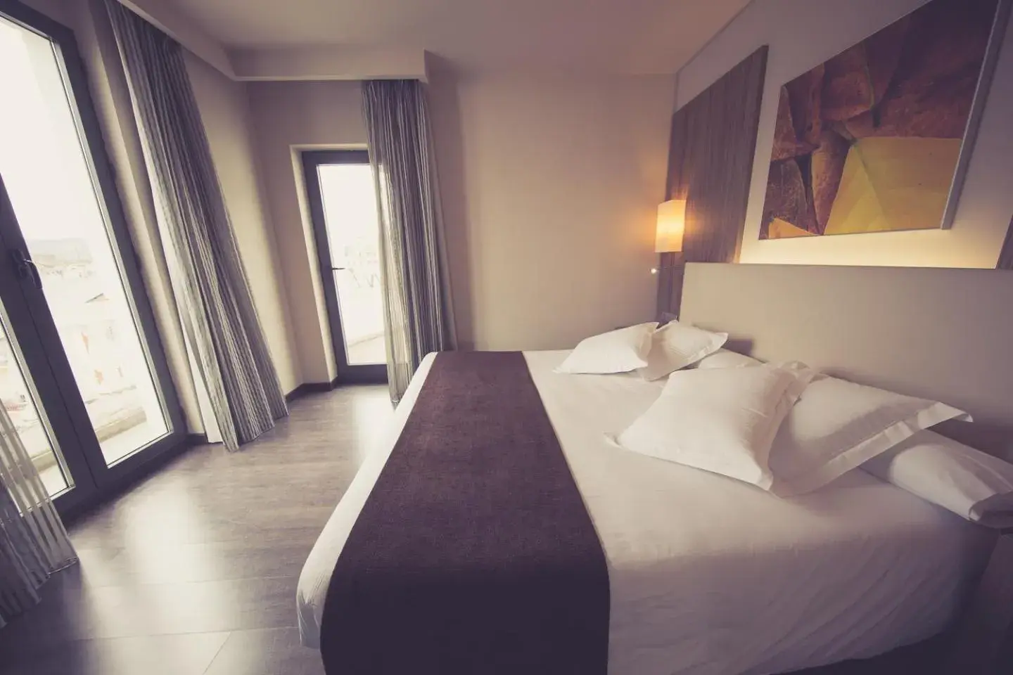 Photo of the whole room, Bed in Hotel Aroi Ponferrada Photo of the whole room, Bed in Hotel Aroi Ponferrada