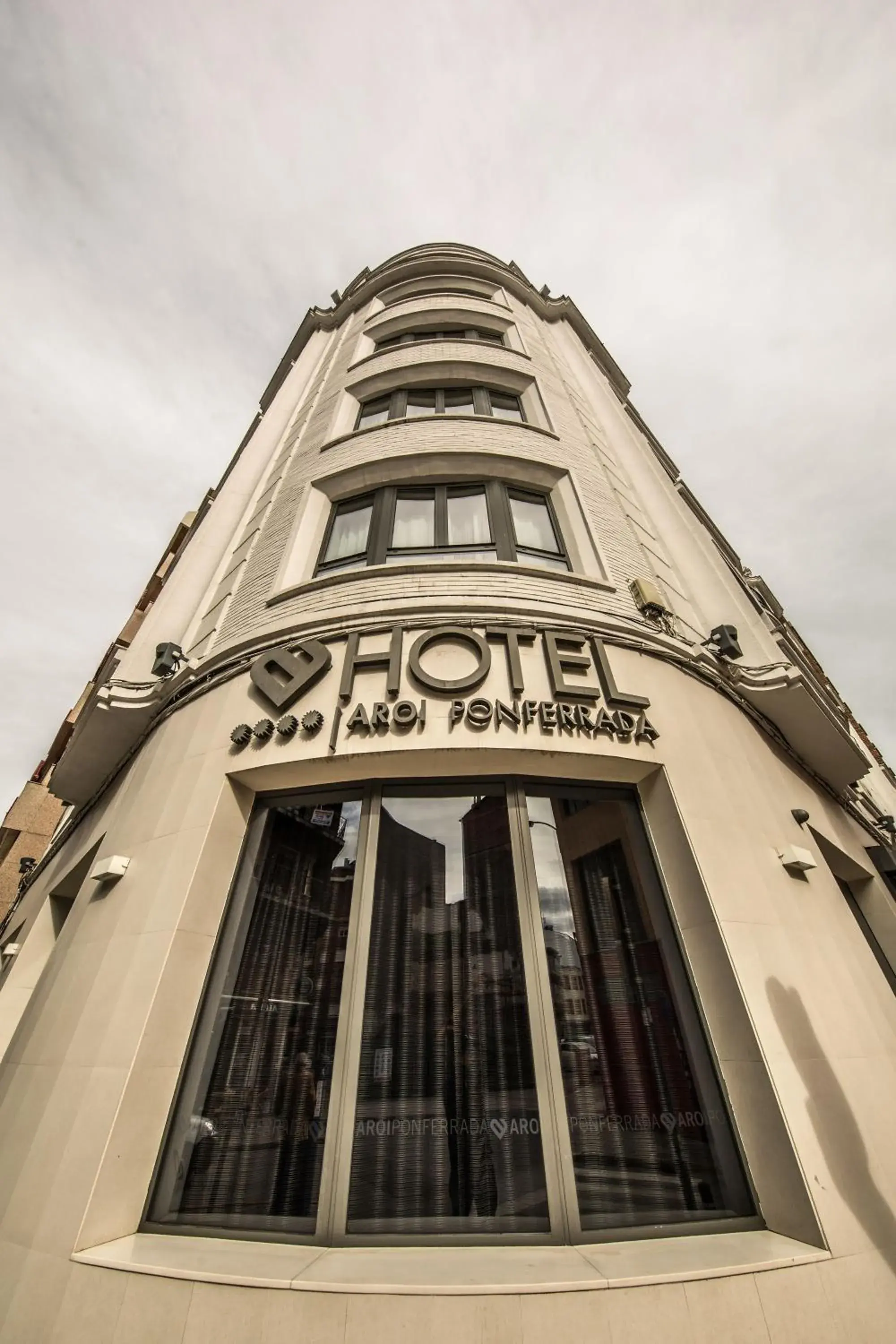 Property building in Hotel Aroi Ponferrada Property building in Hotel Aroi Ponferrada
