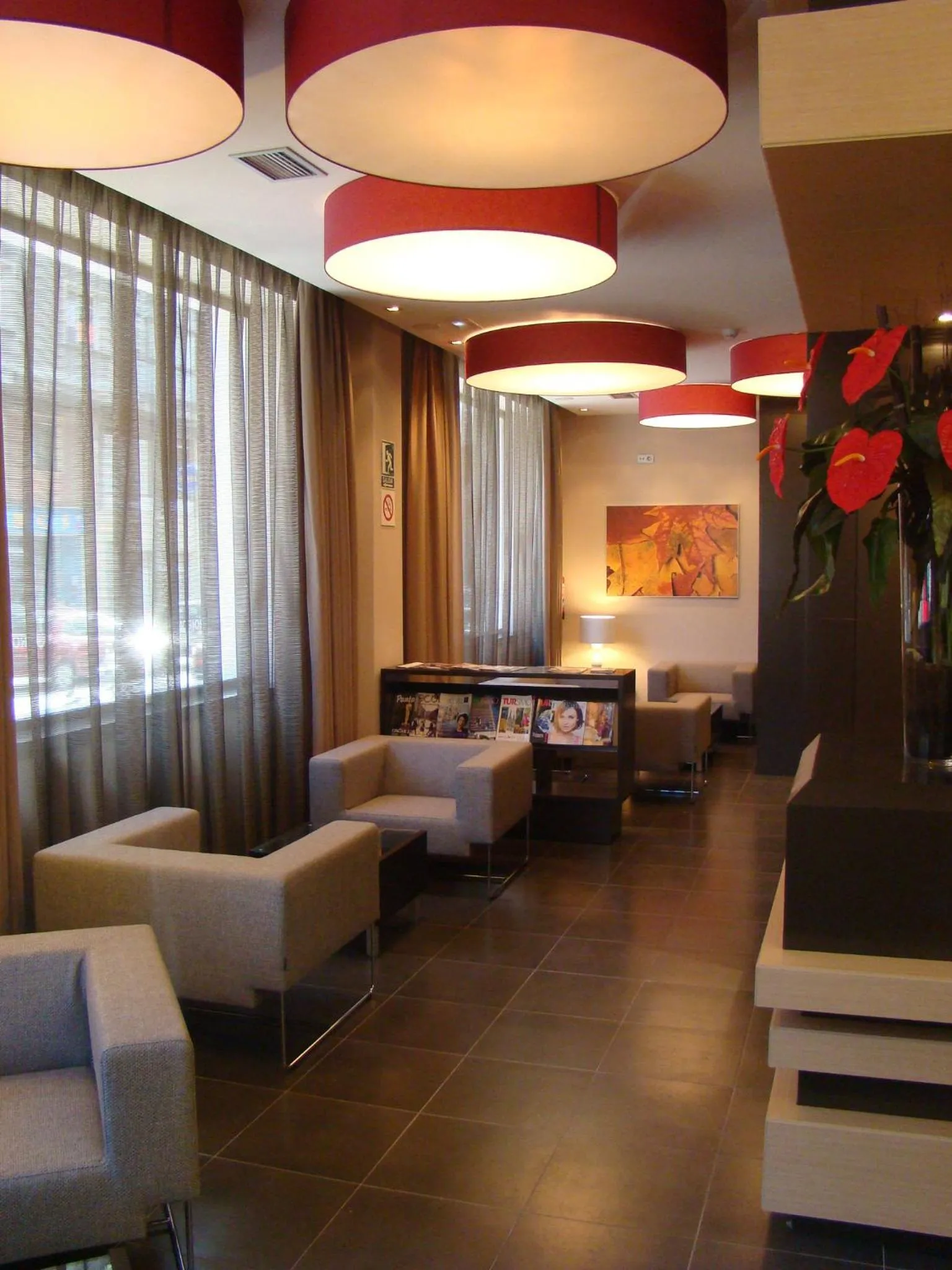 Lobby or reception in Hotel Aroi Ponferrada