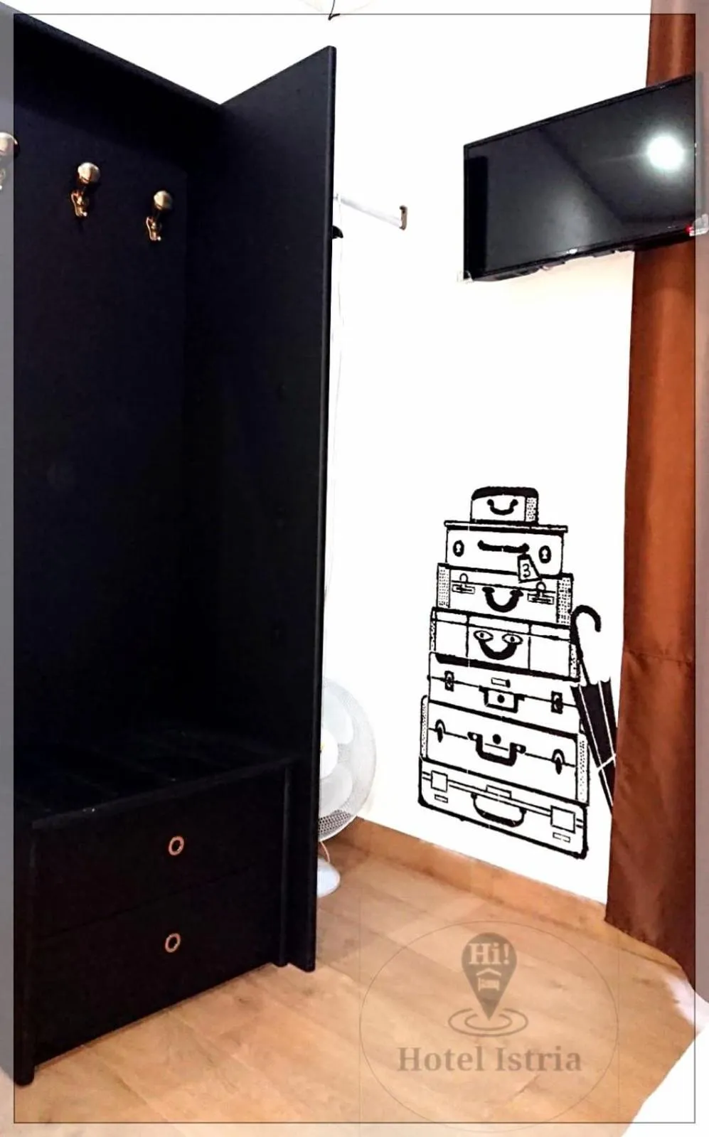 Decorative detail in Hotel Istria