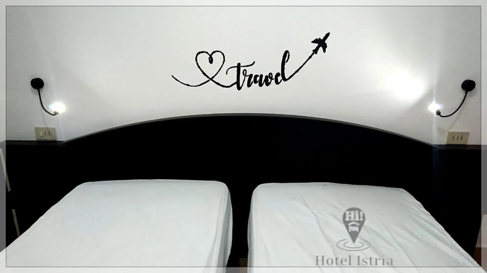 Bedroom, Bed in Hotel Istria