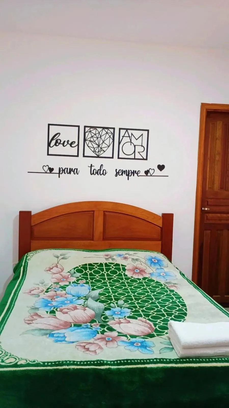 Bed in Chalés e suítes lima