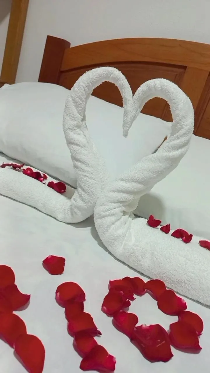 Bed in Chalés e suítes lima