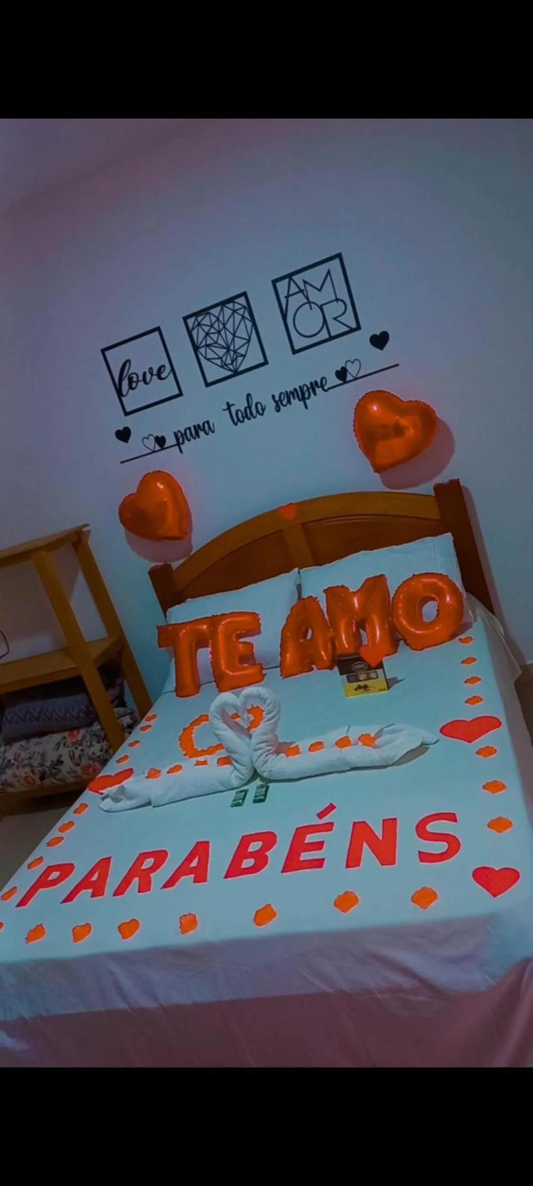 Bed in Chalés e suítes lima
