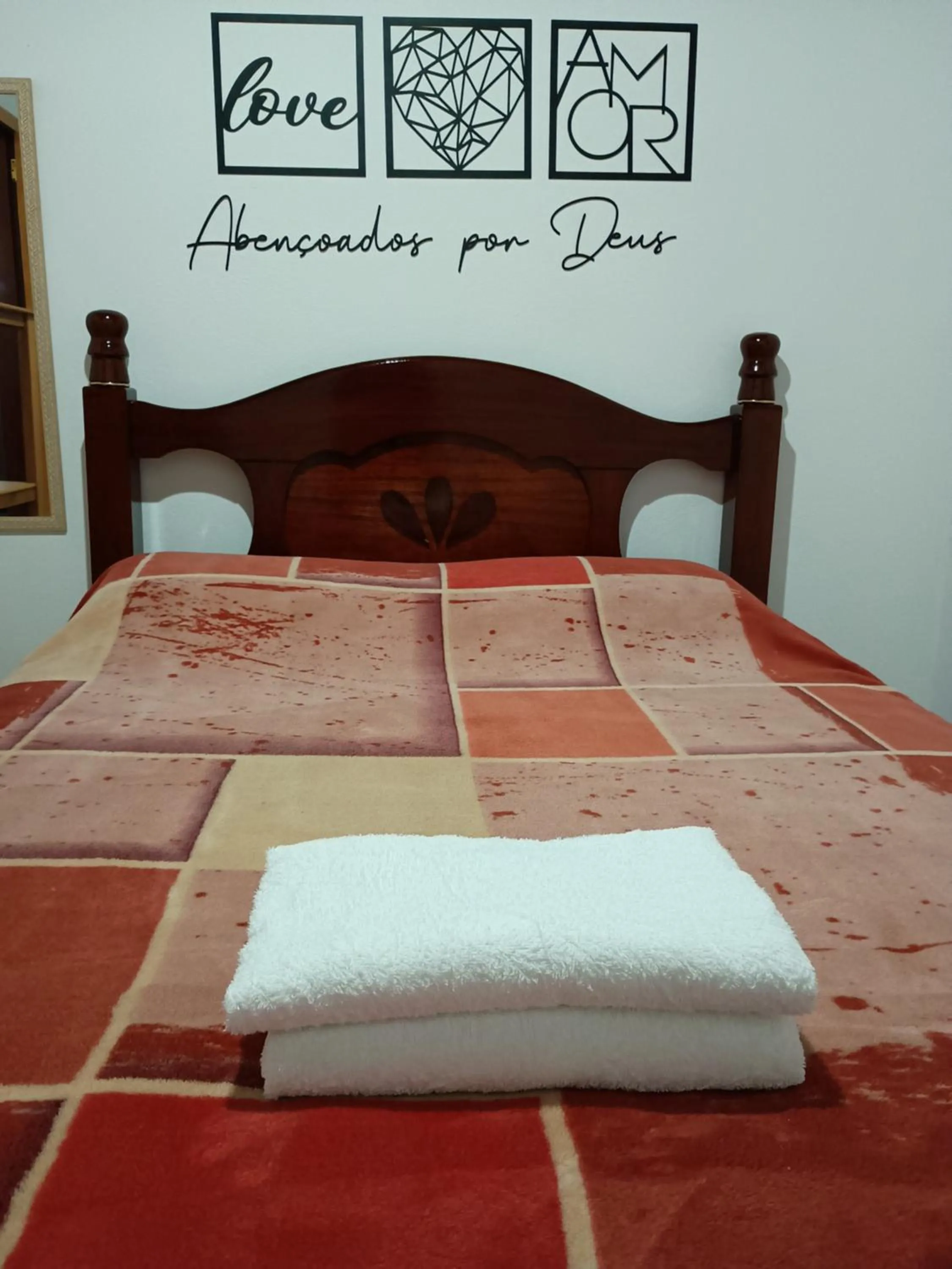 Bed in Chalés e suítes lima