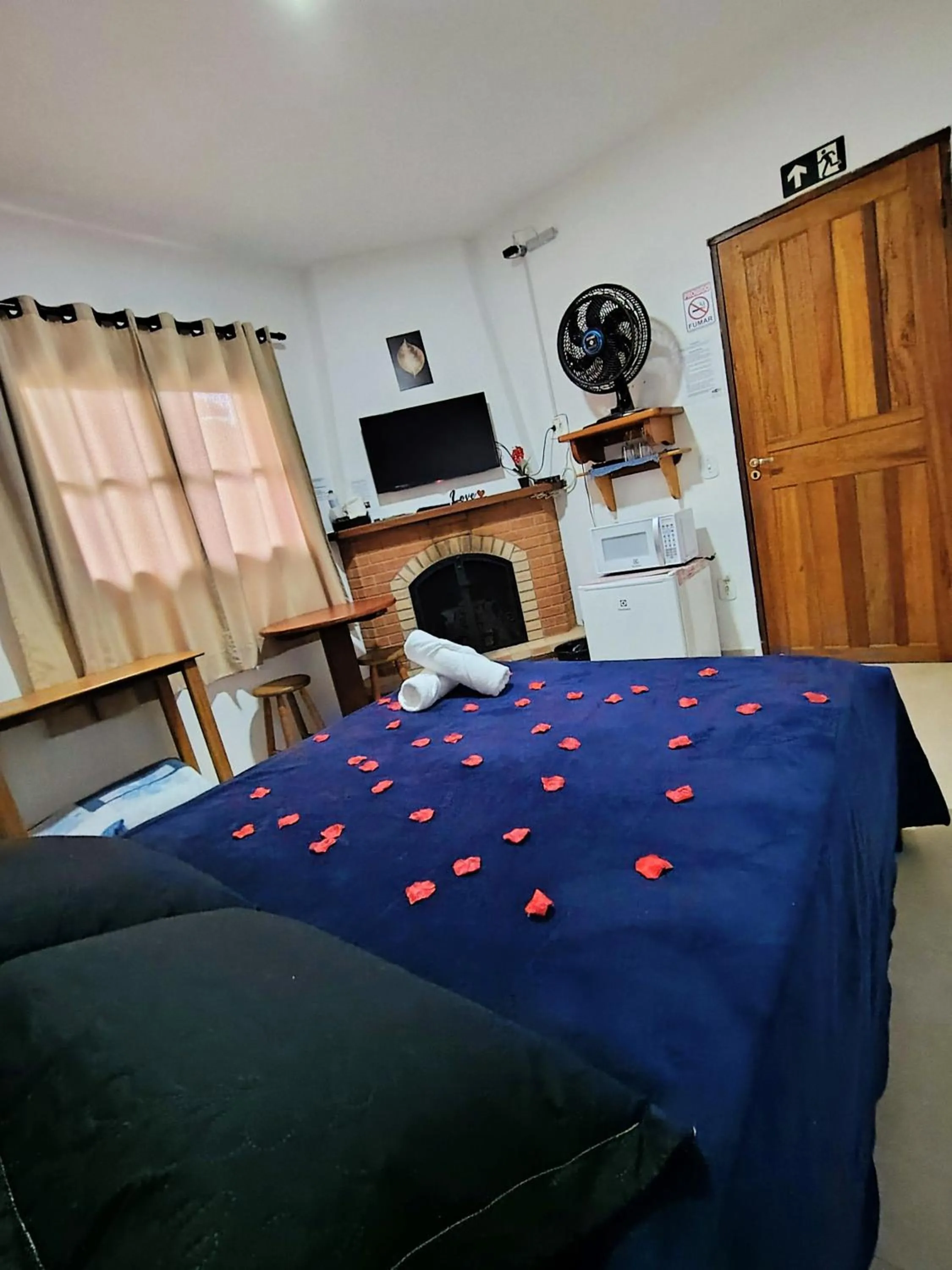 Bed in Chalés e suítes lima