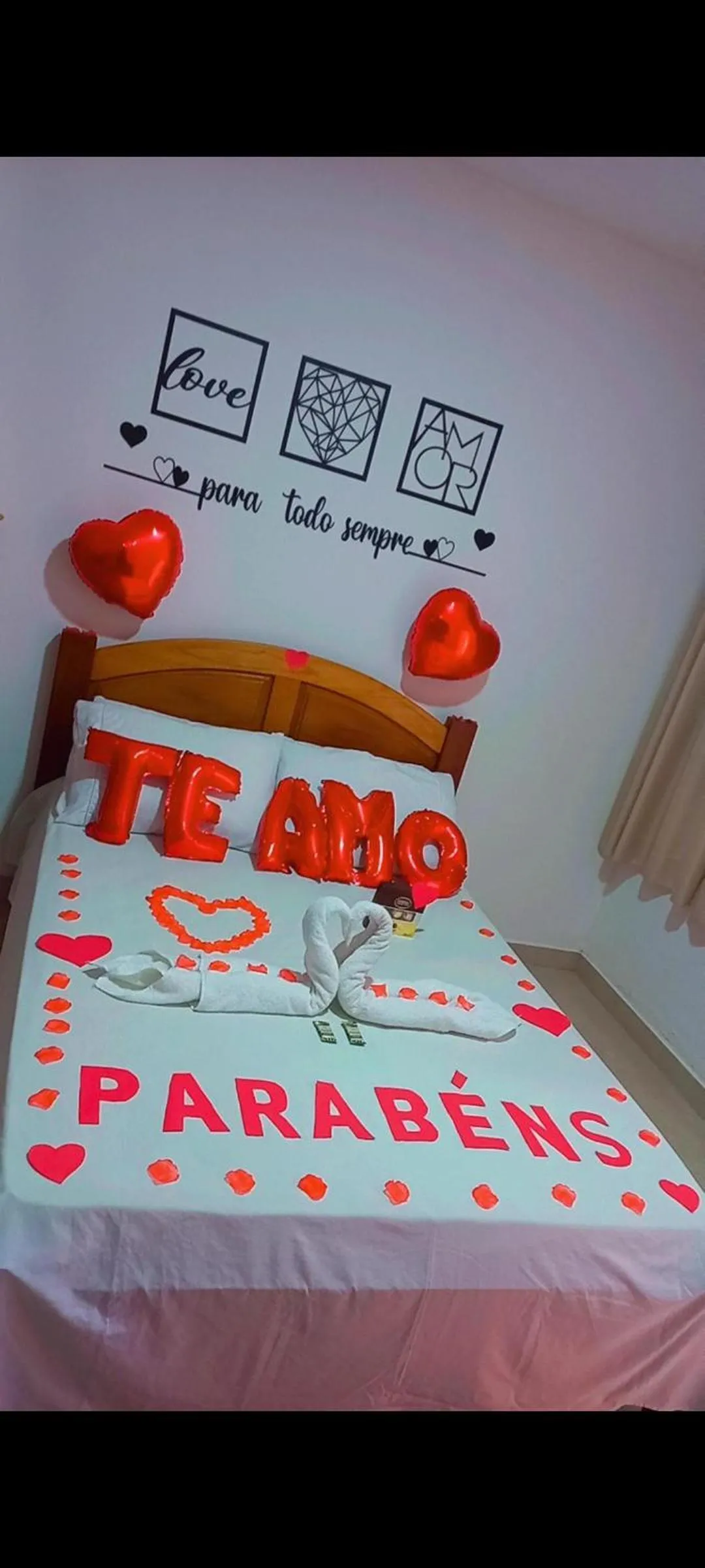 Bed in Chalés e suítes lima