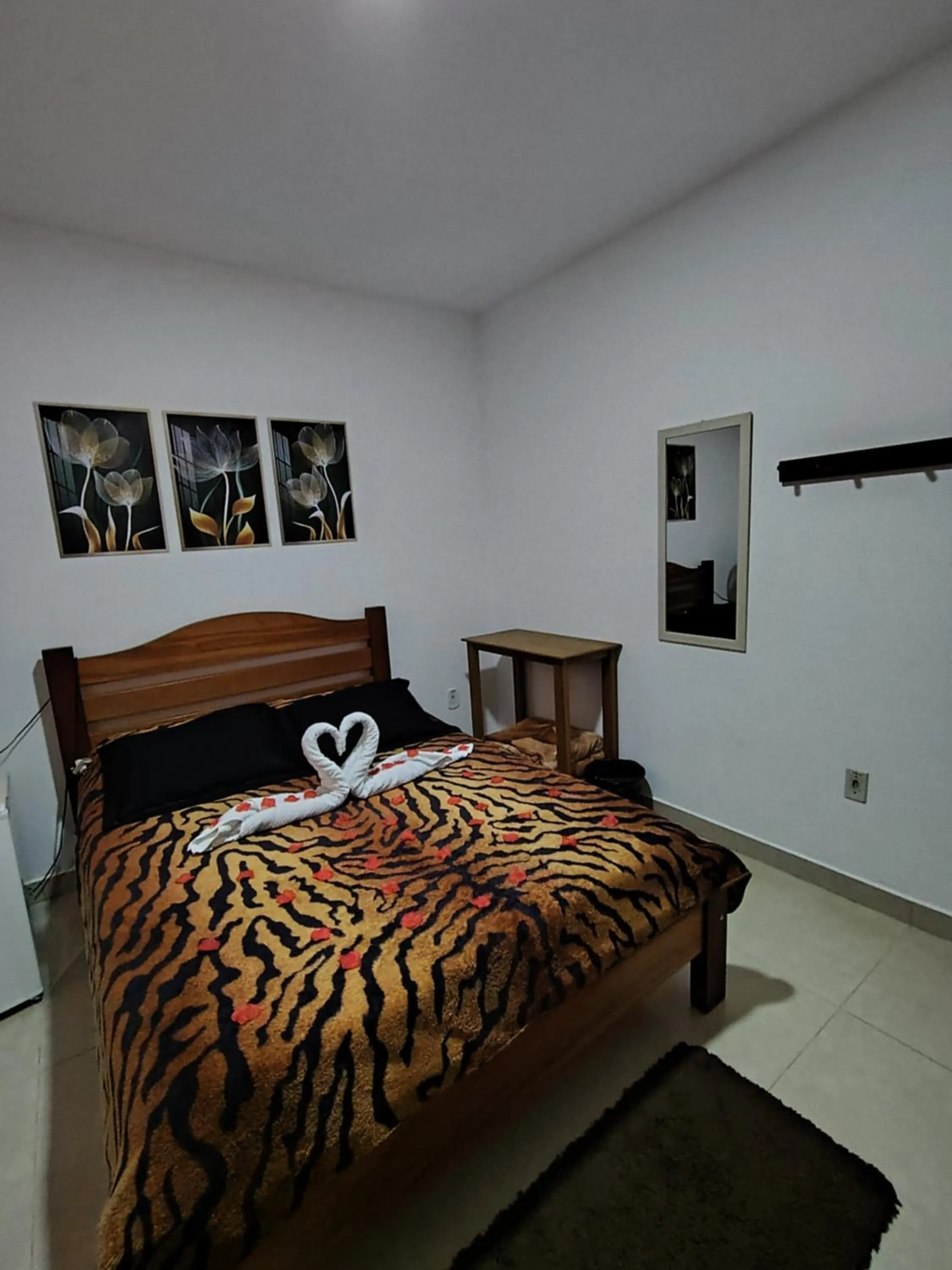 Bed in Chalés e suítes lima
