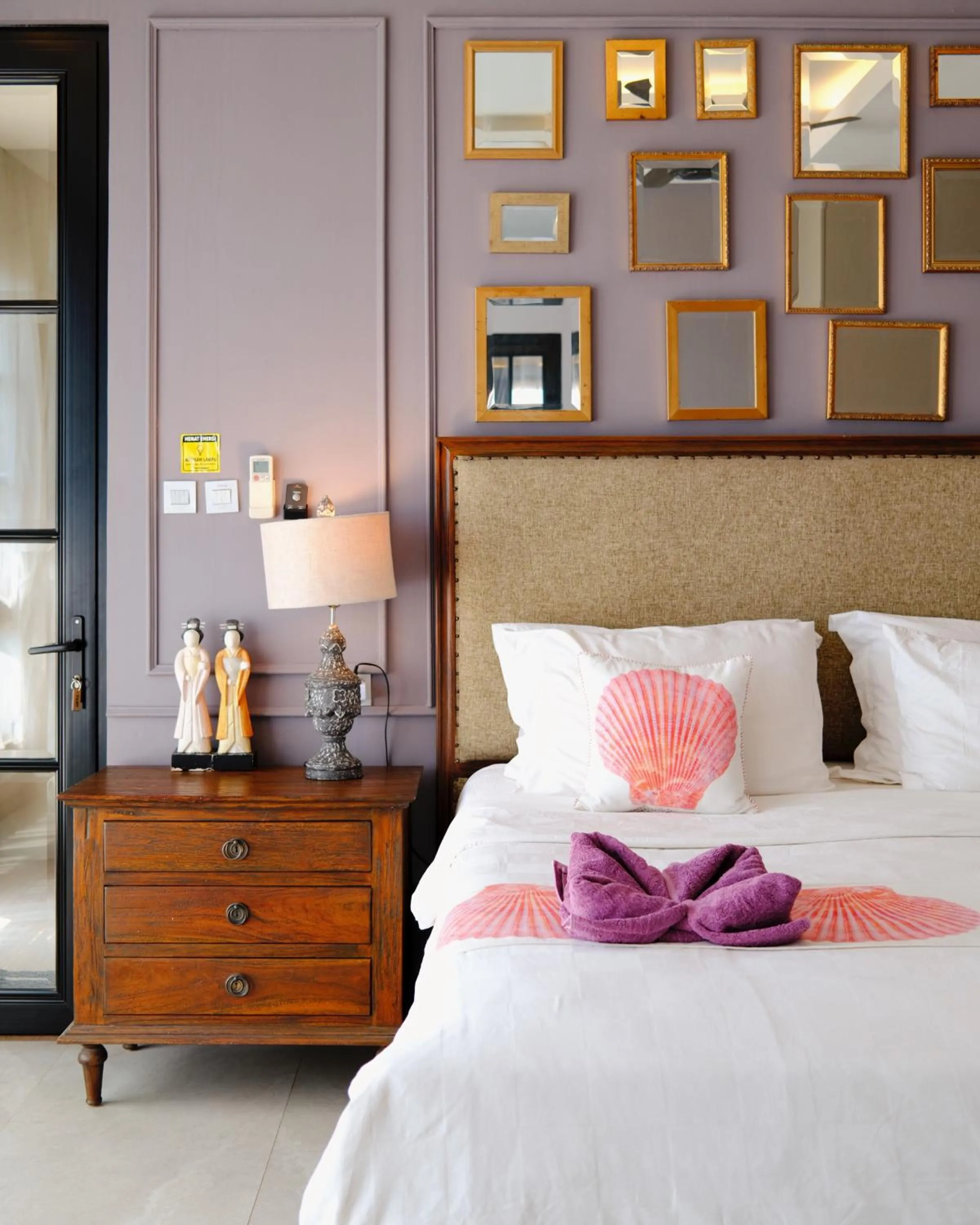 Bed in Casa Narrow Villa