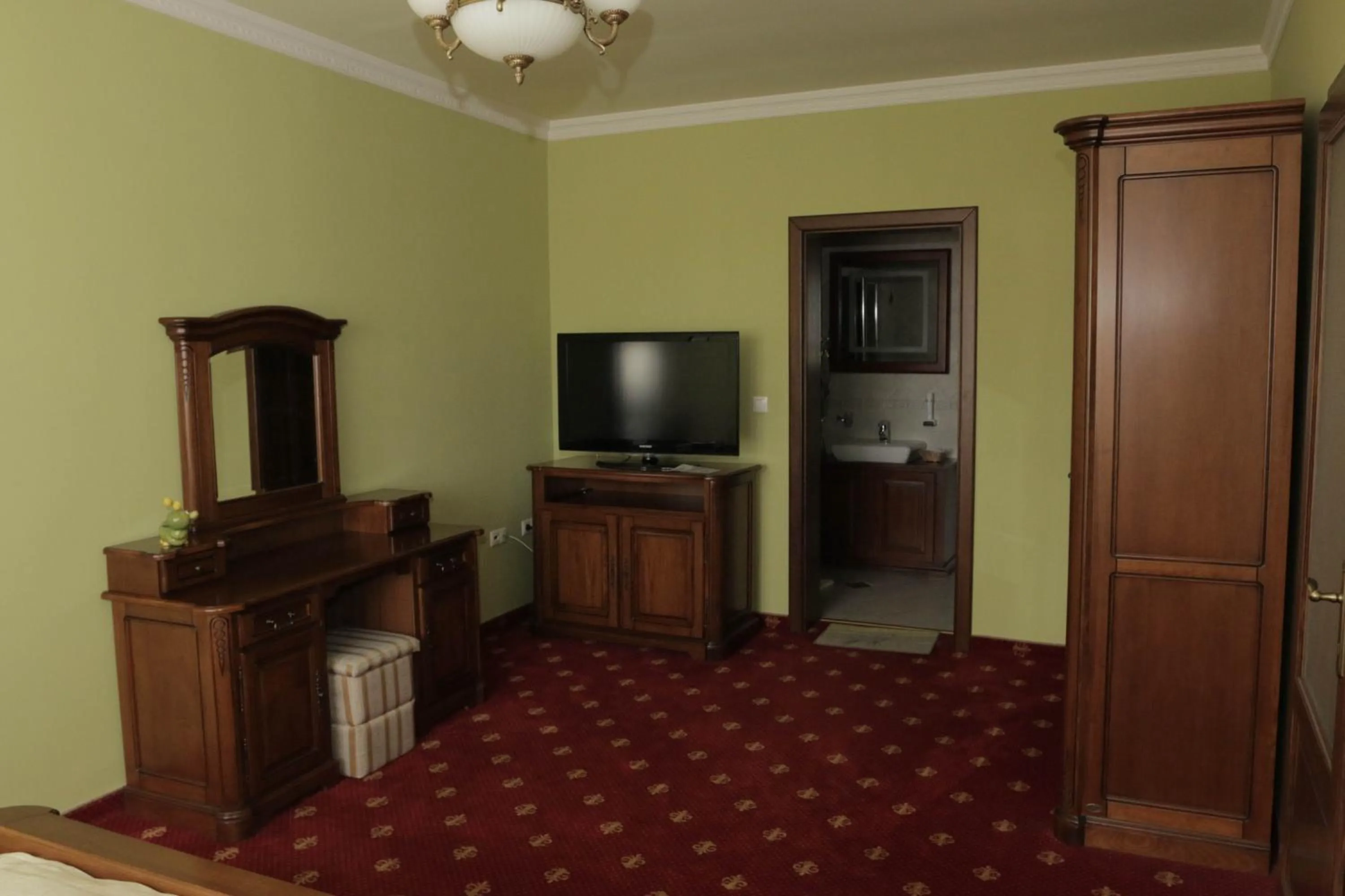 Decorative detail in Hotel Slavia