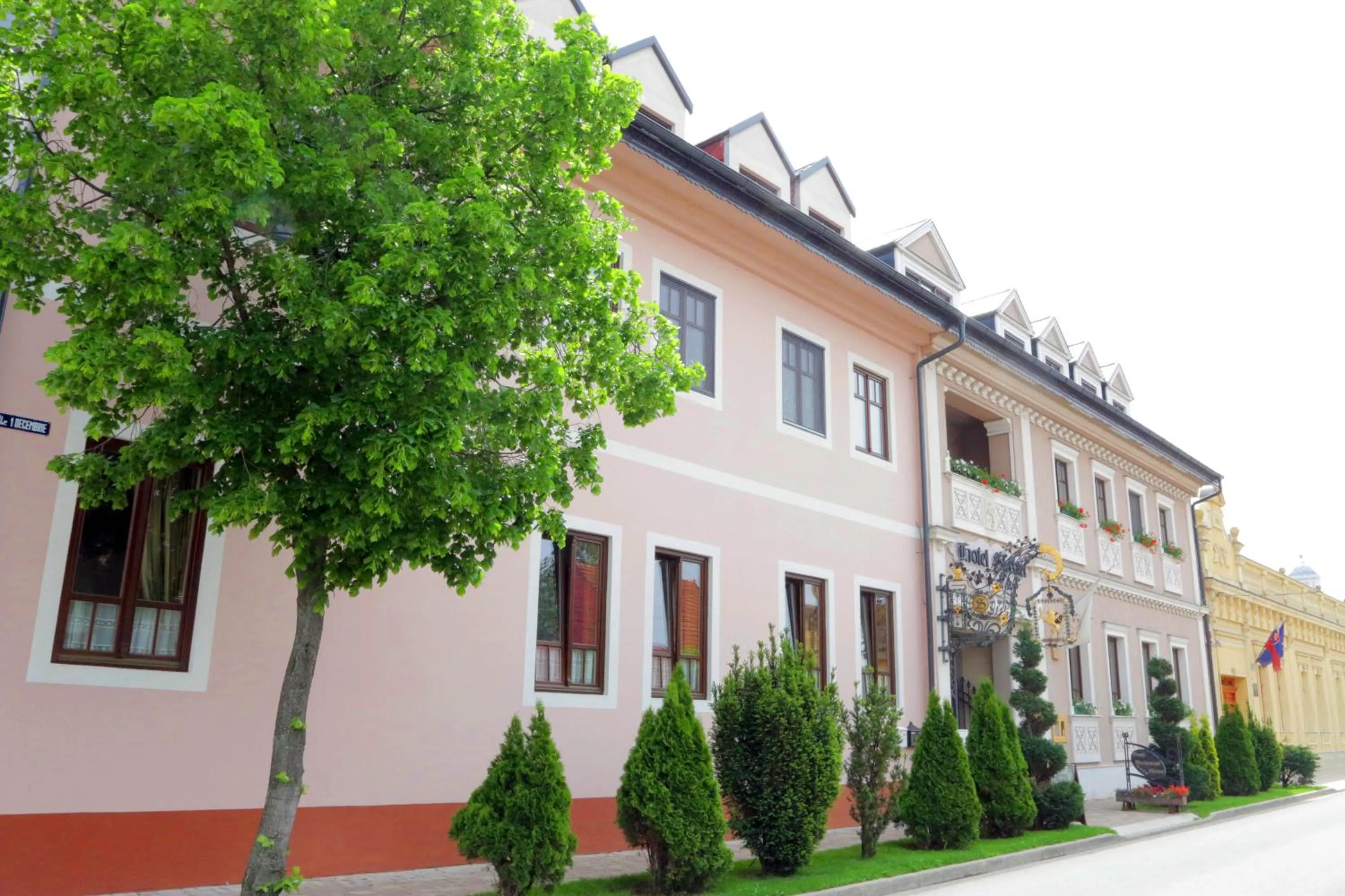 Property building in Hotel Slavia