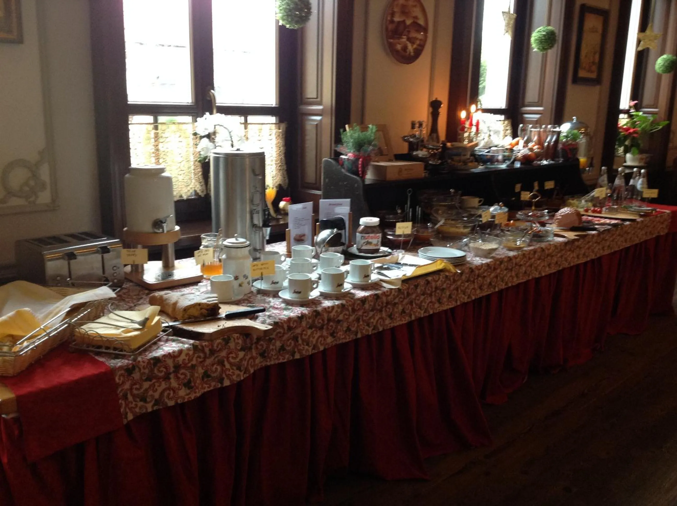 Breakfast in Hotel Slavia