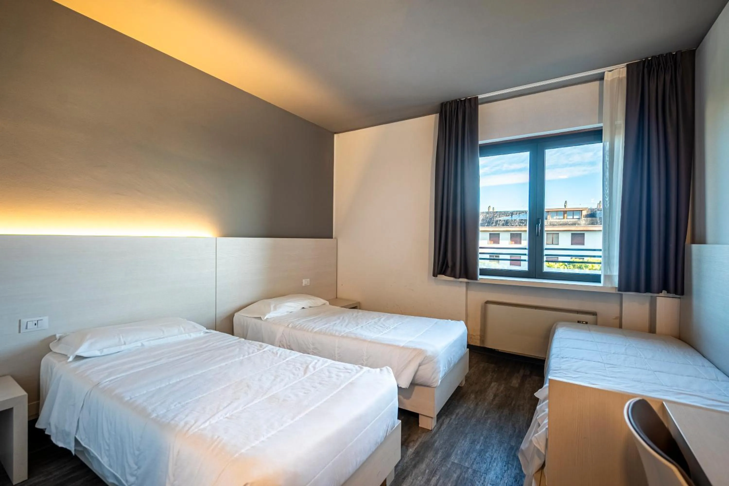 Bed in Hotel Albatros