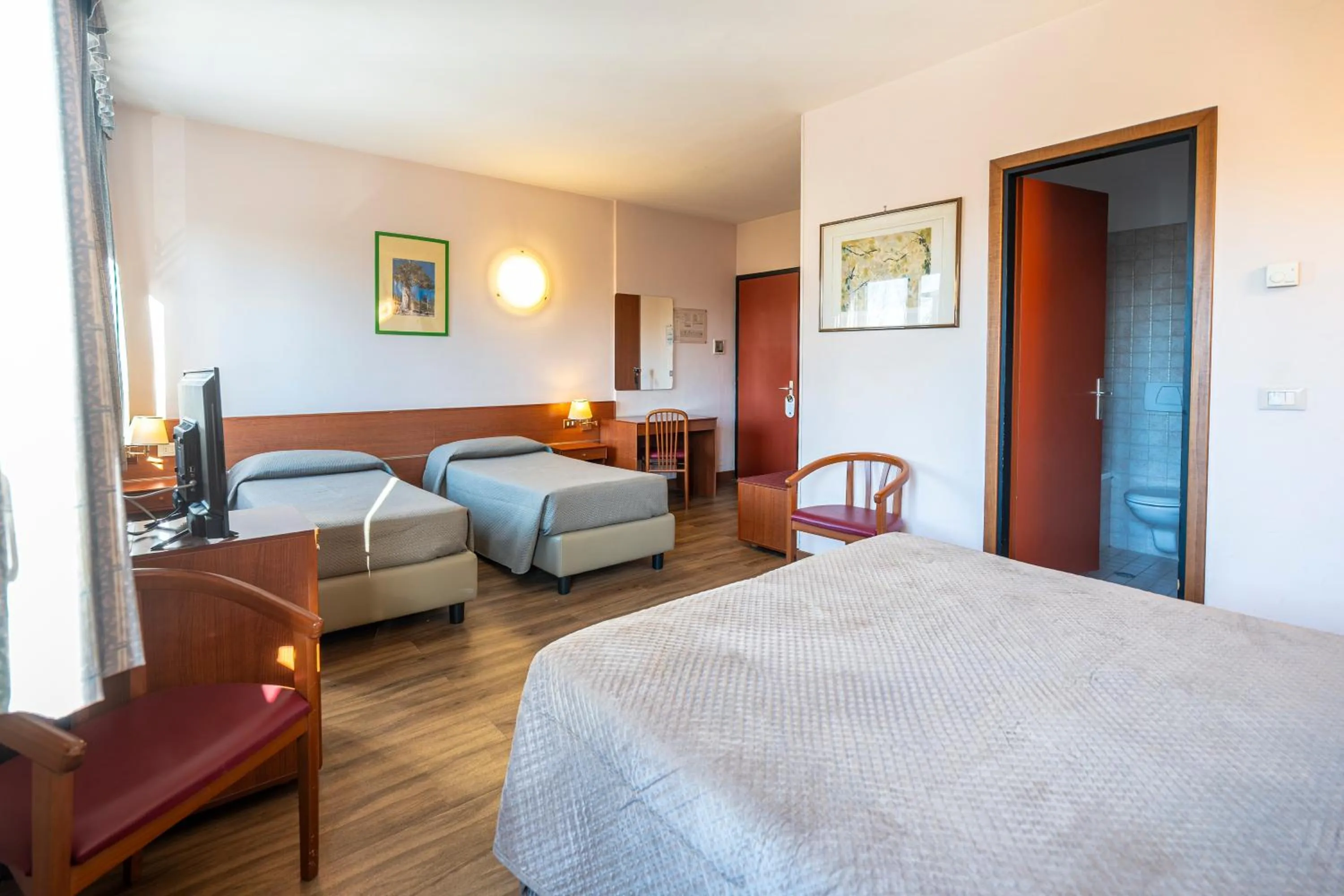 Bed in Hotel Albatros