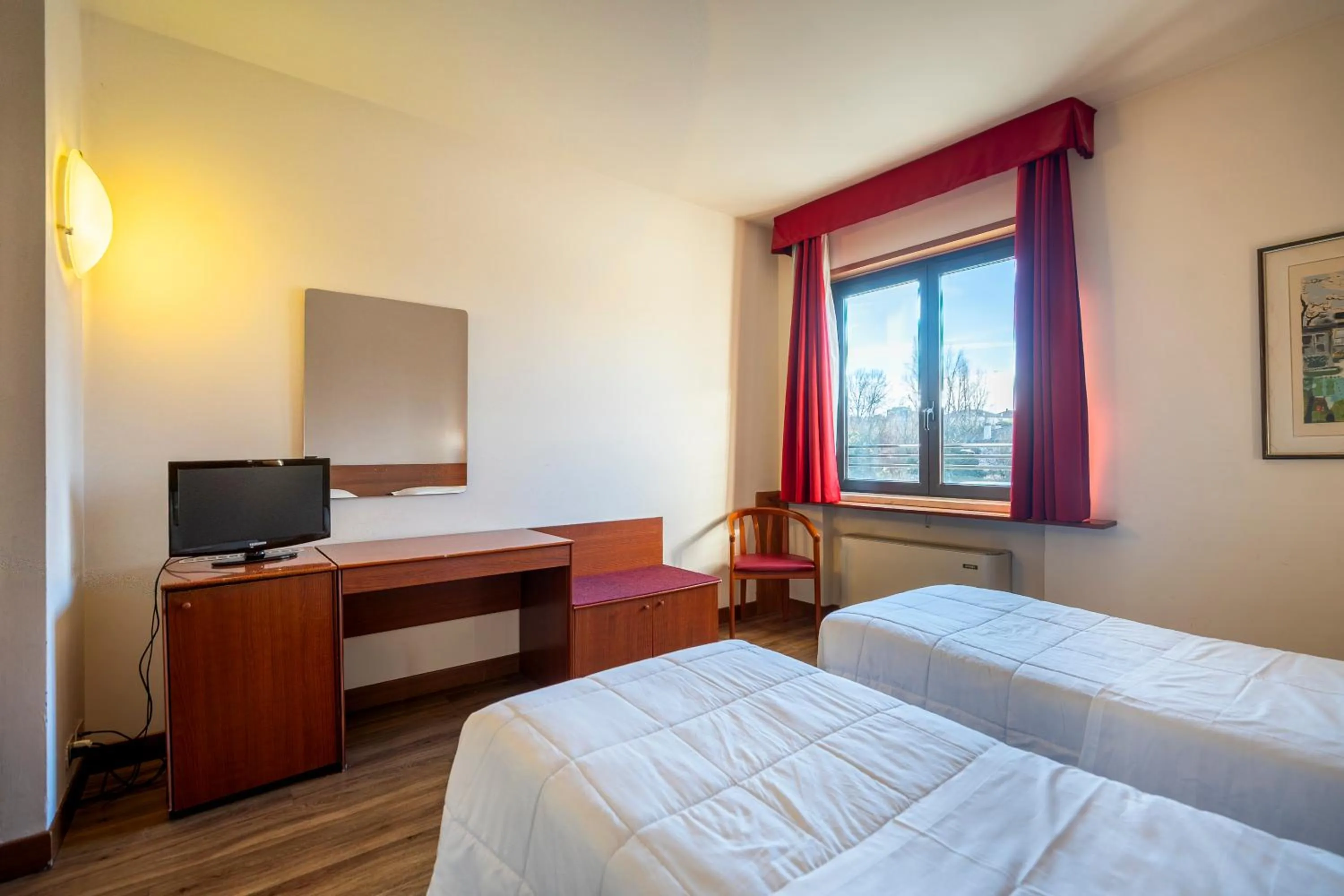 Bed in Hotel Albatros