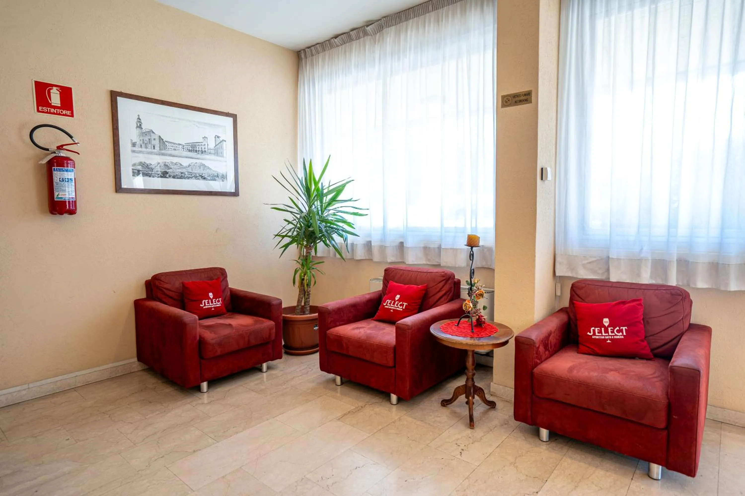 Living room in Hotel Albatros