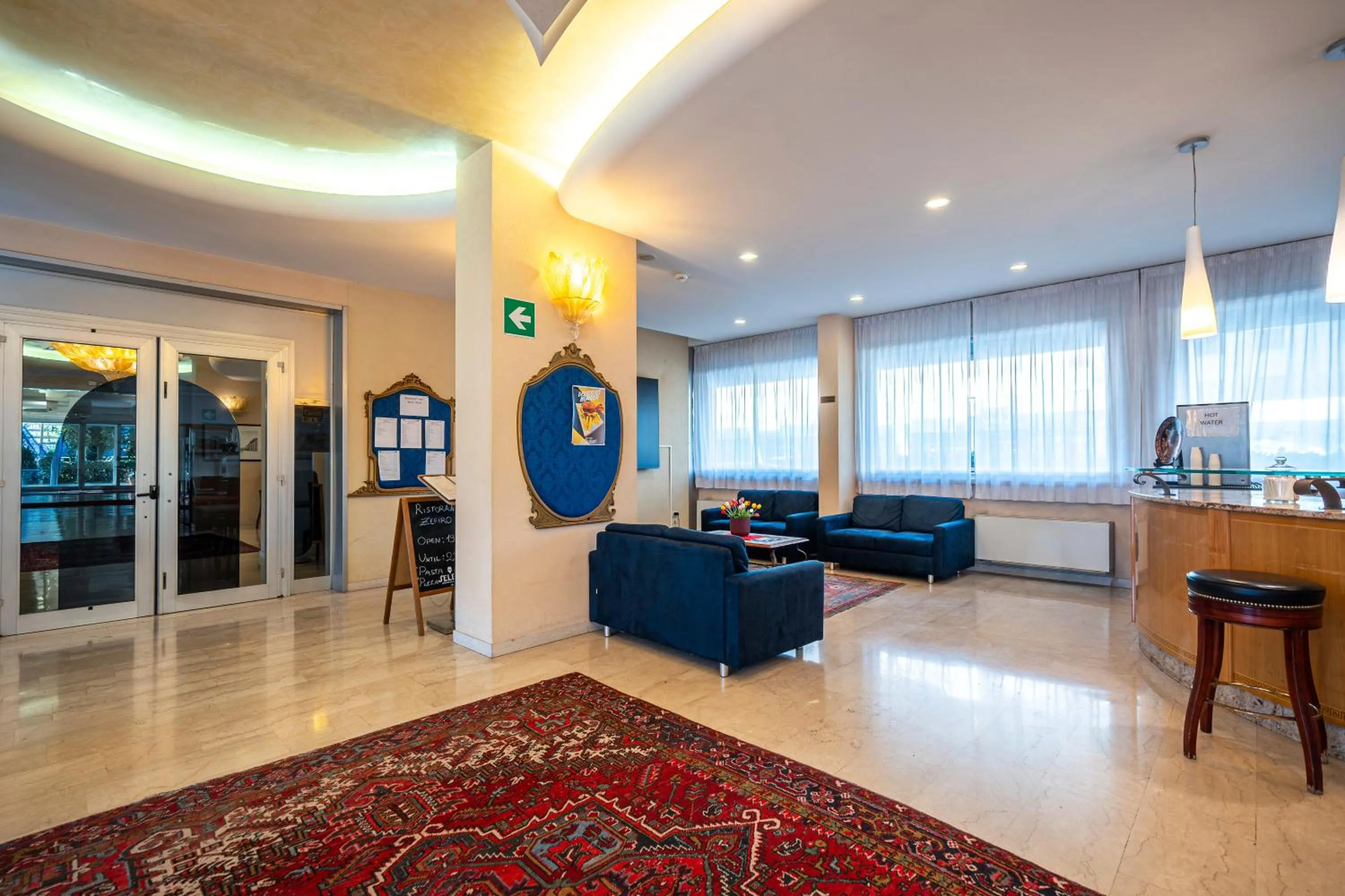 Living room in Hotel Albatros