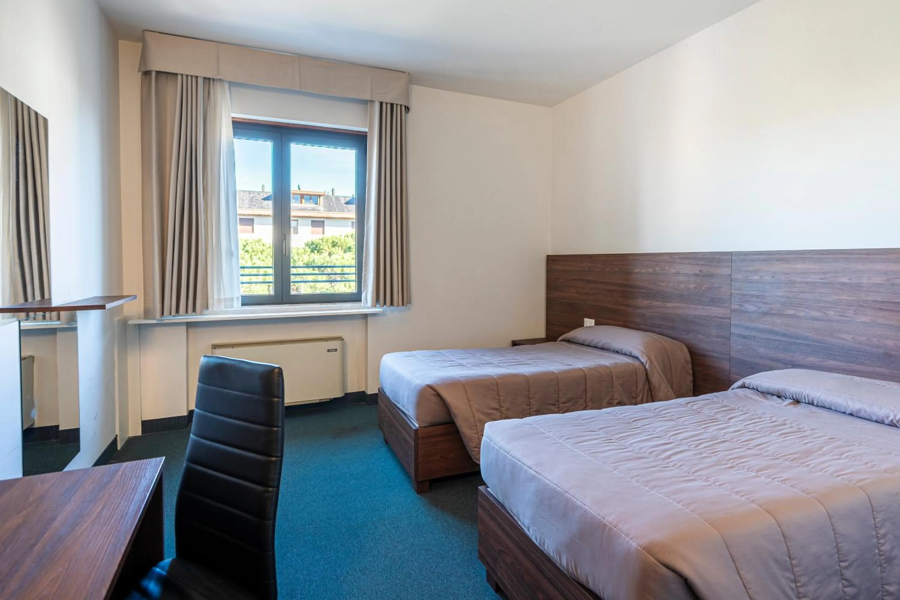 Bed in Hotel Albatros