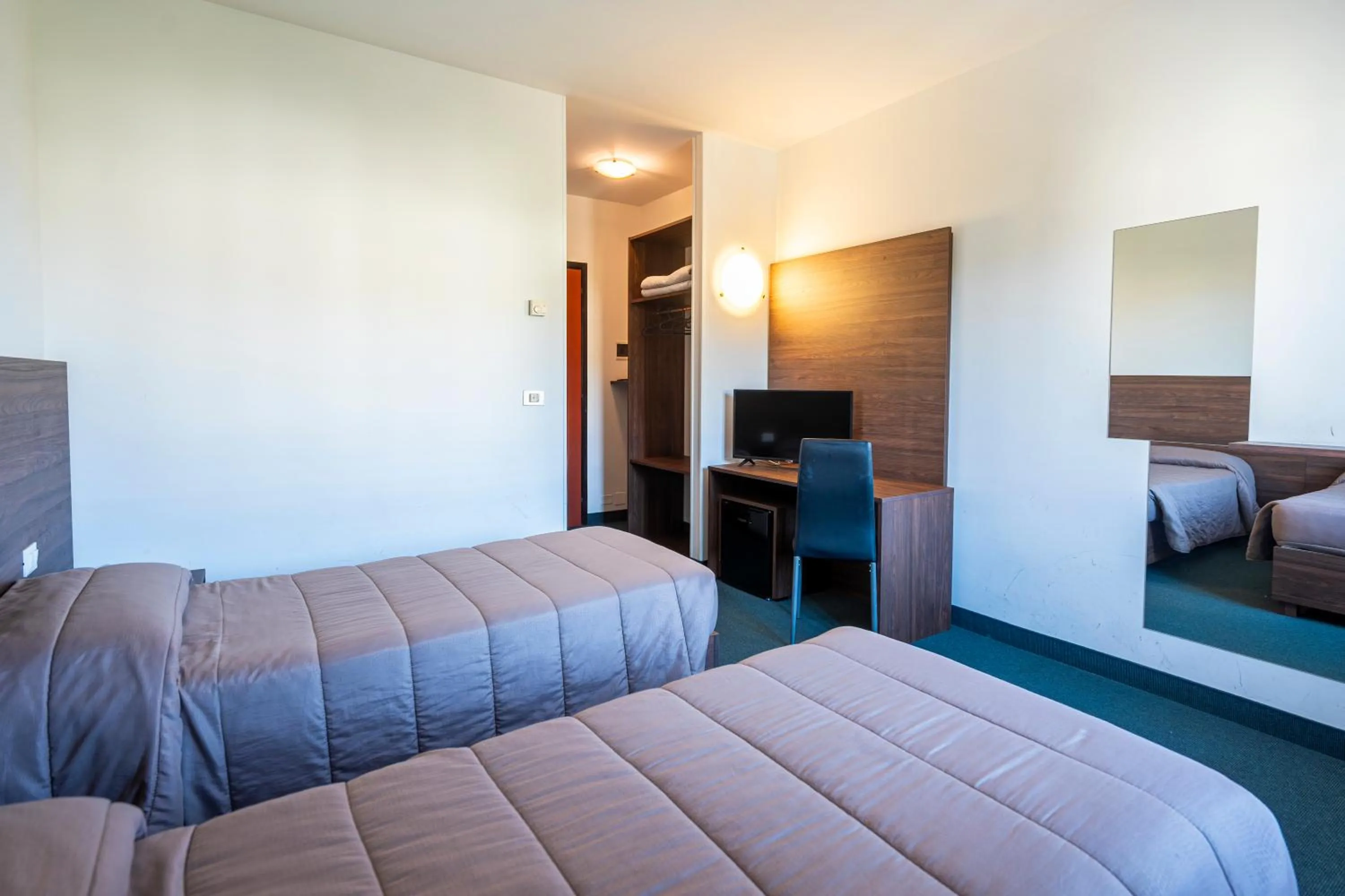 Bed in Hotel Albatros