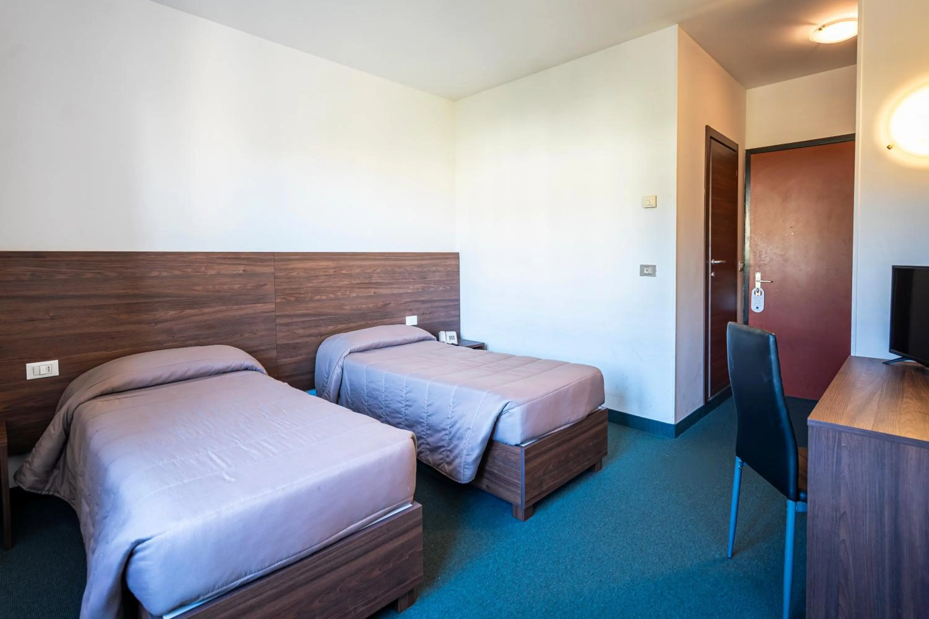 Bed in Hotel Albatros