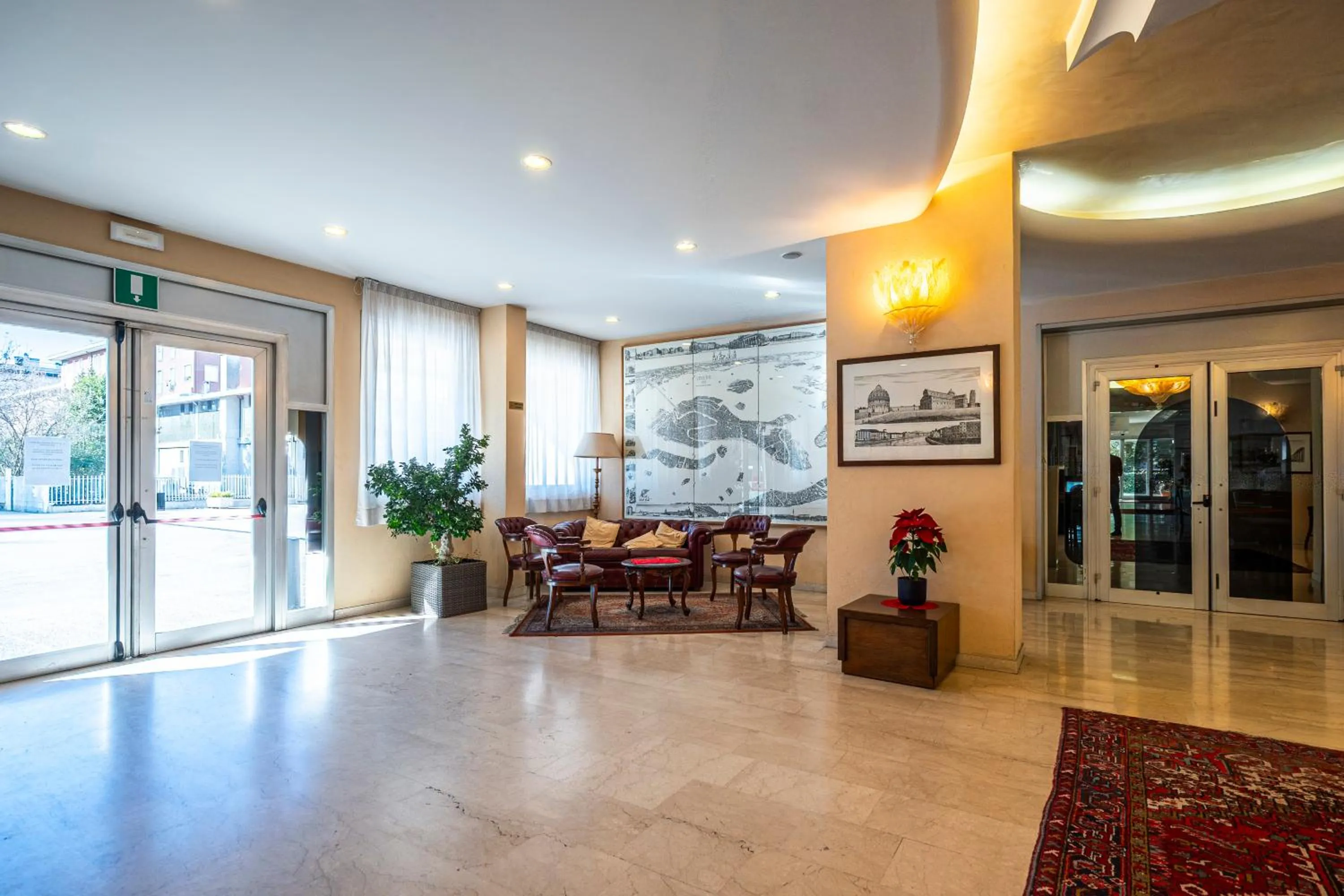 Living room in Hotel Albatros