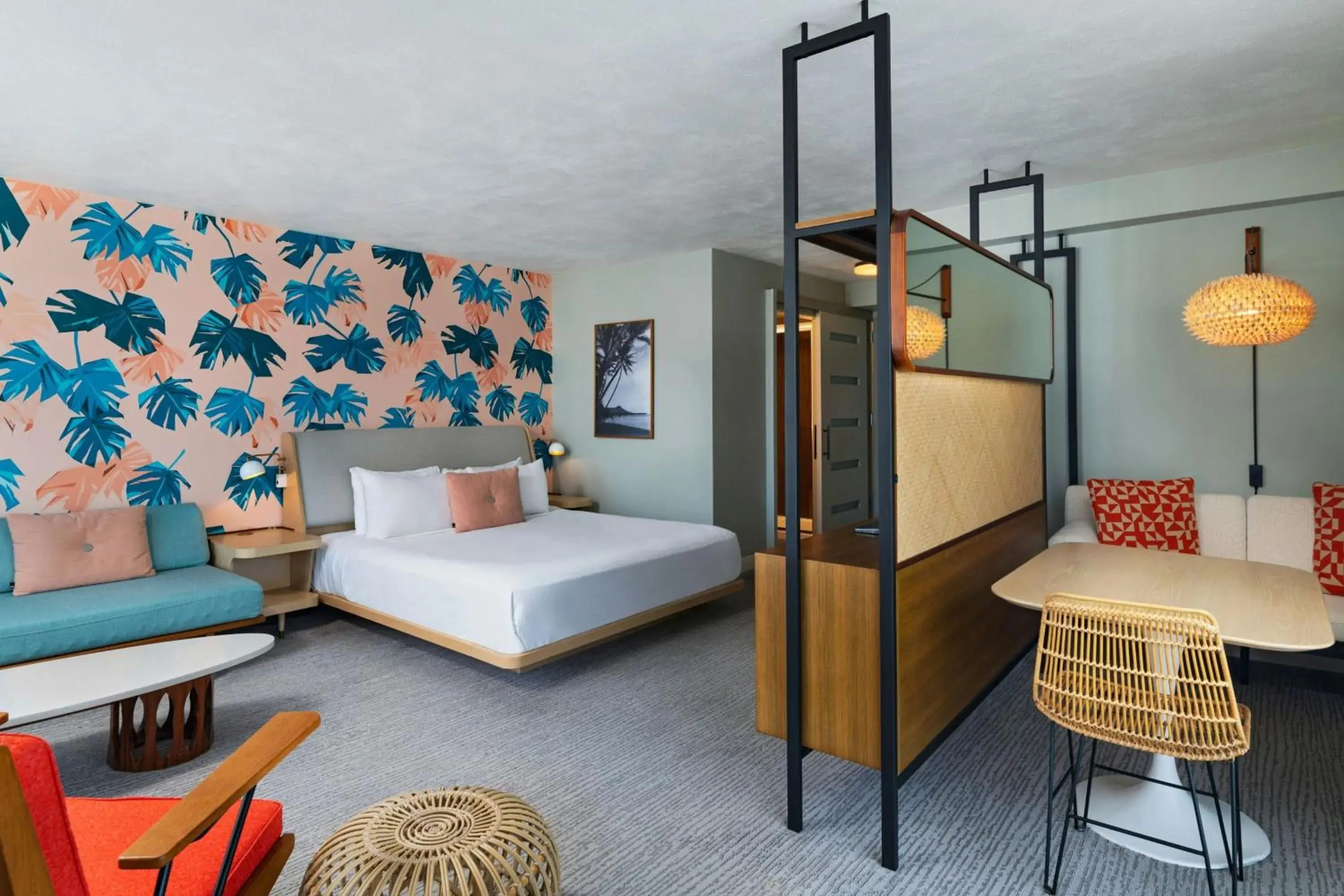 Bedroom, Bed in The Laylow Waikiki, Autograph Collection Bedroom, Bed in The Laylow Waikiki, Autograph Collection