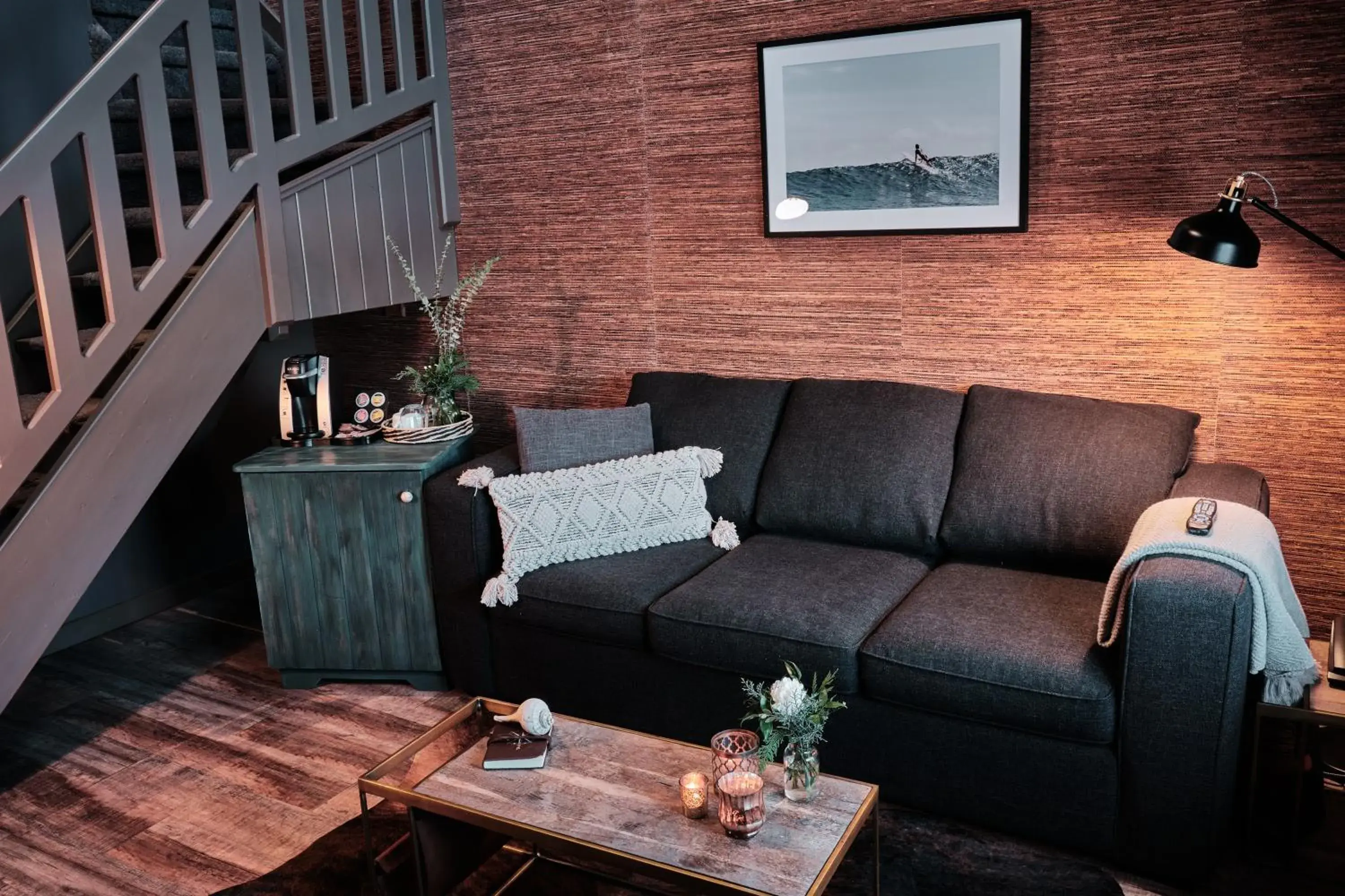 Living room, Seating Area in Creekside Villa