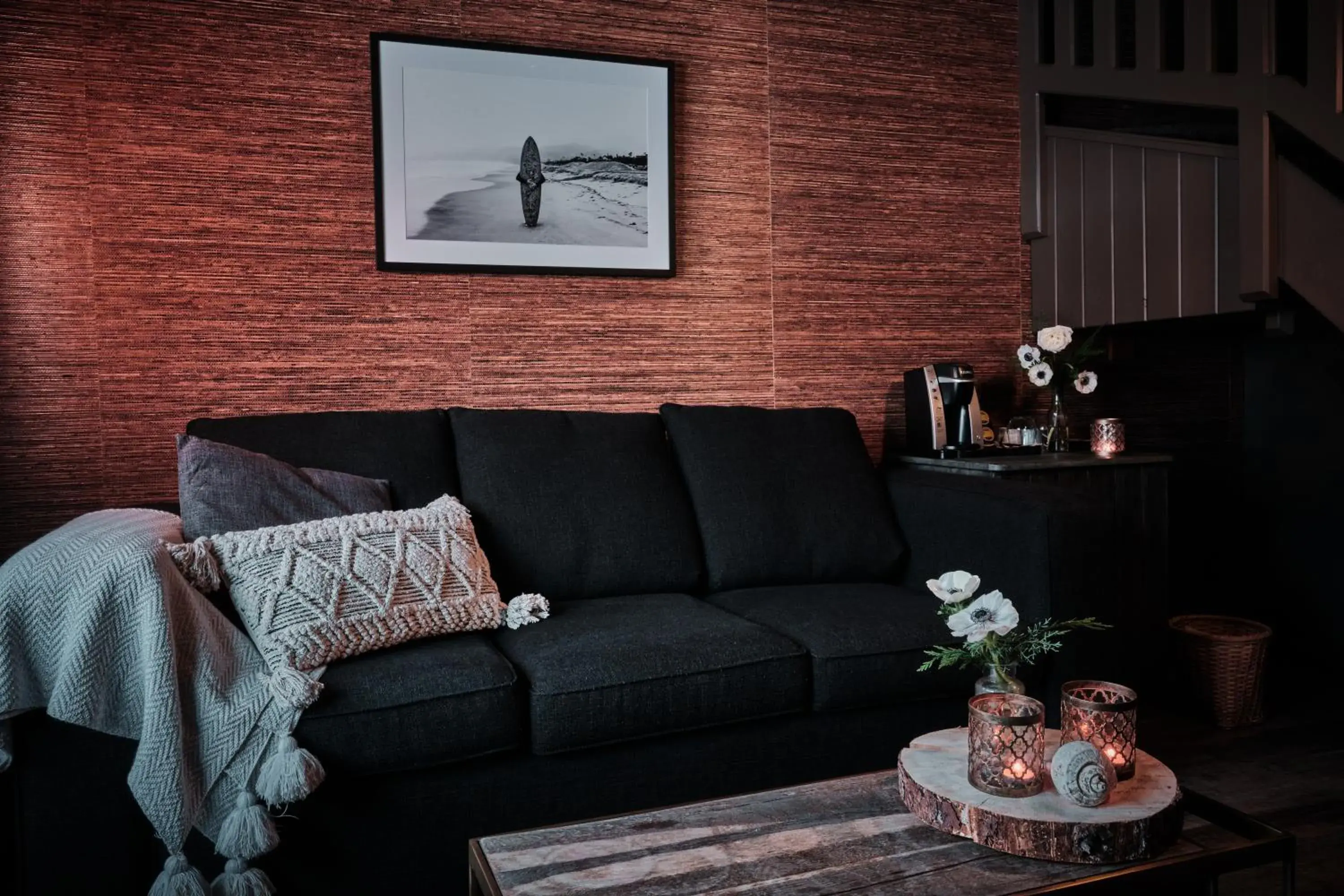 Living room, Seating Area in Creekside Villa