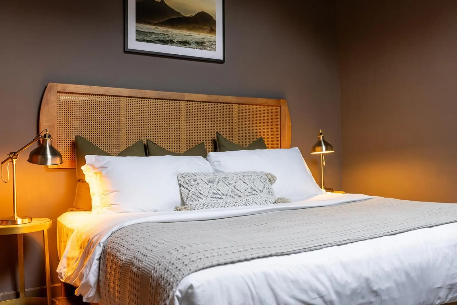 Bed in Creekside Villa