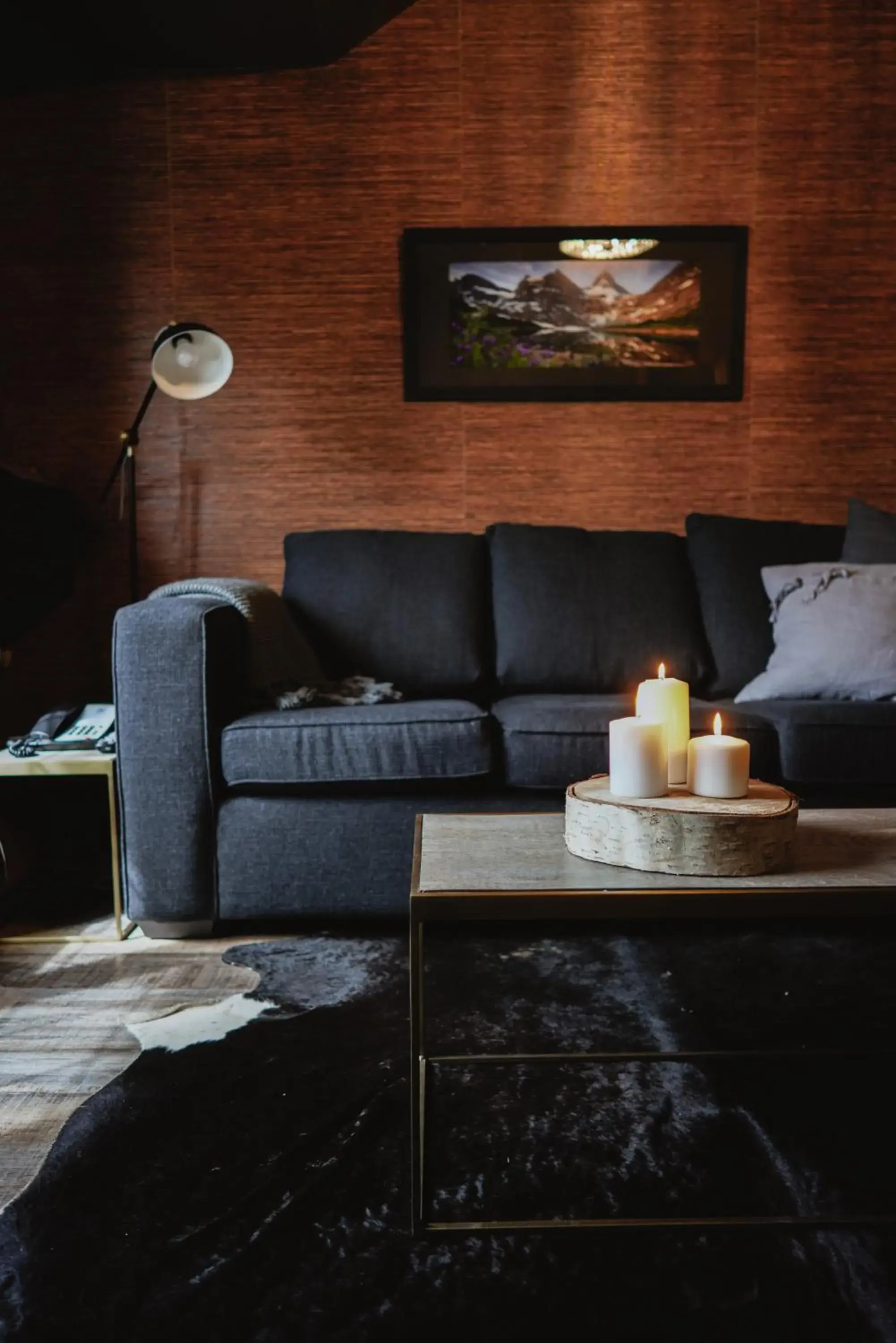 Seating Area in Creekside Villa