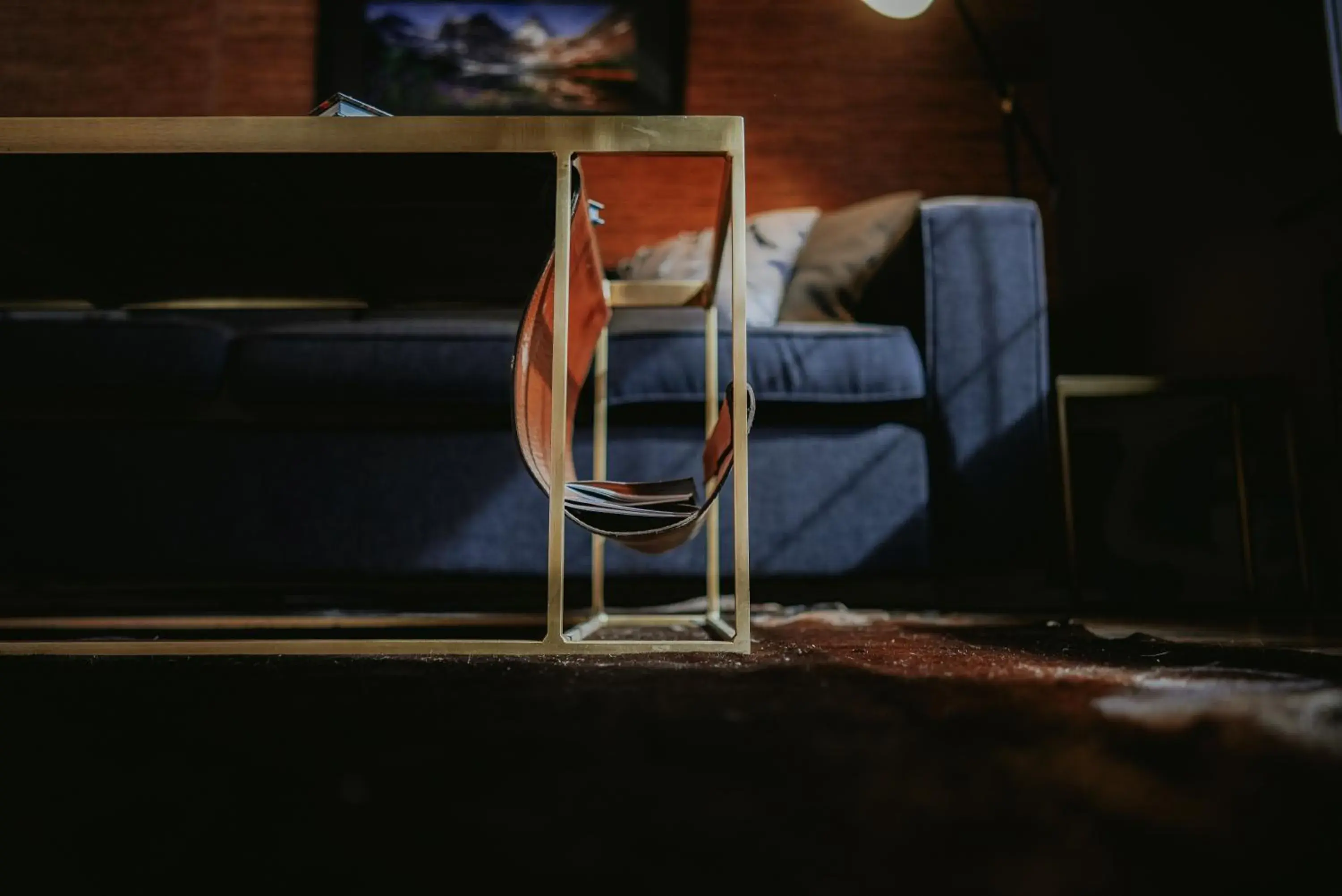 Seating area in Creekside Villa