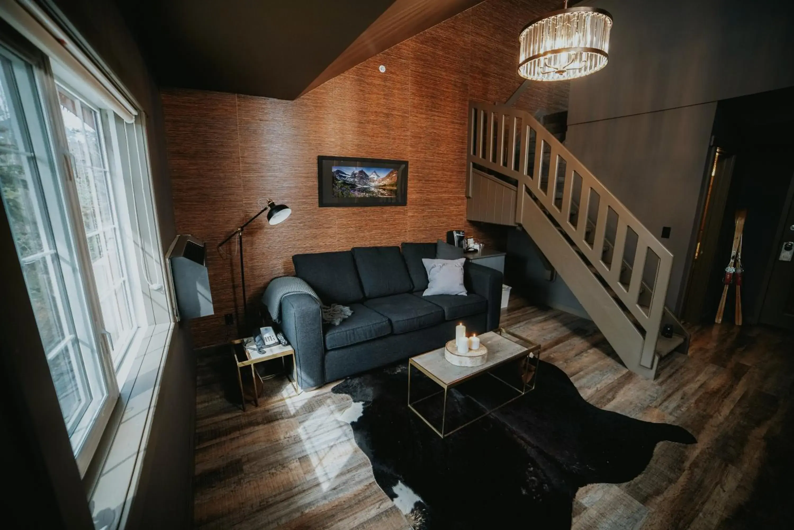 Living room, Seating Area in Creekside Villa