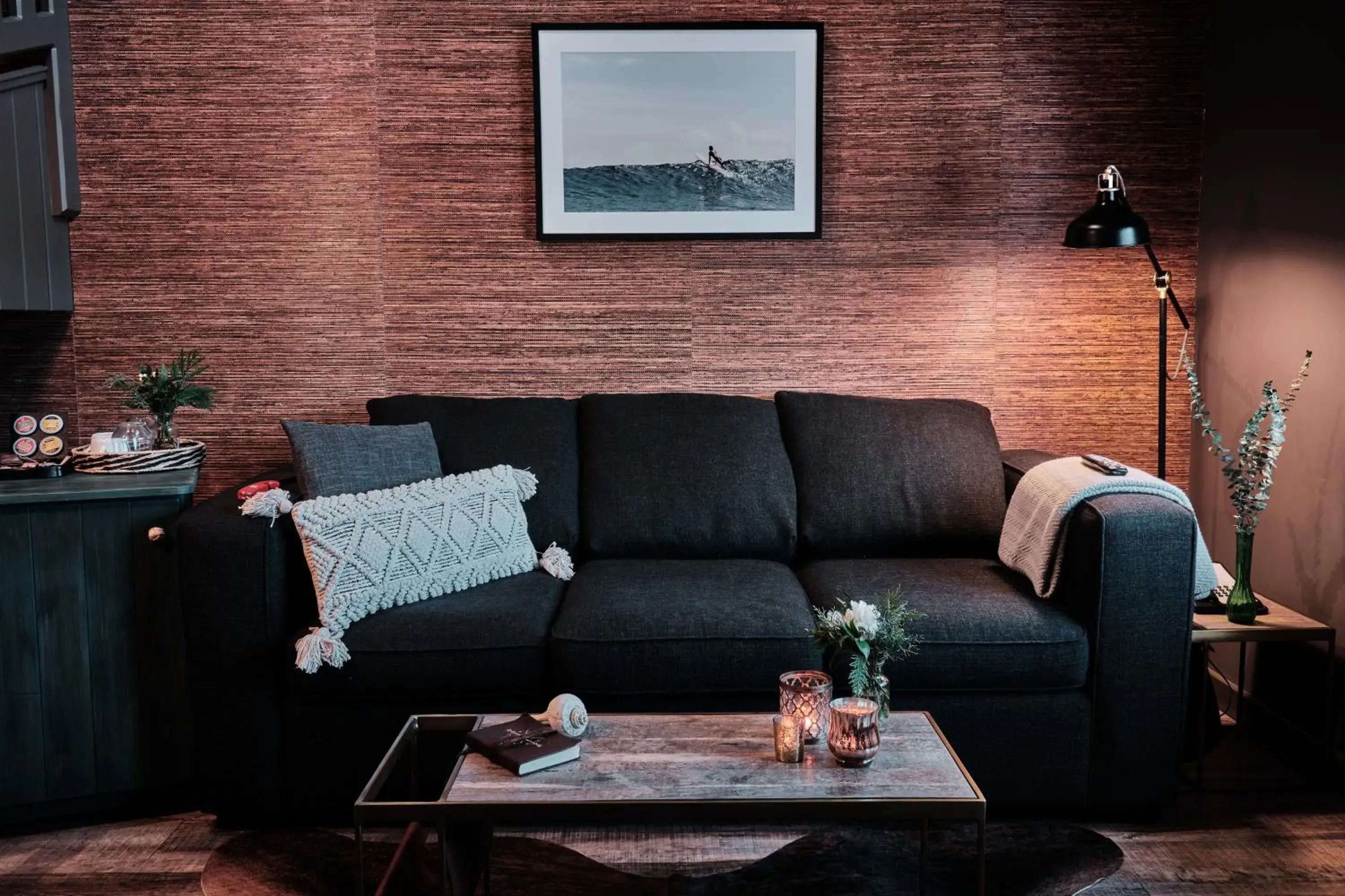 Living room, Seating Area in Creekside Villa