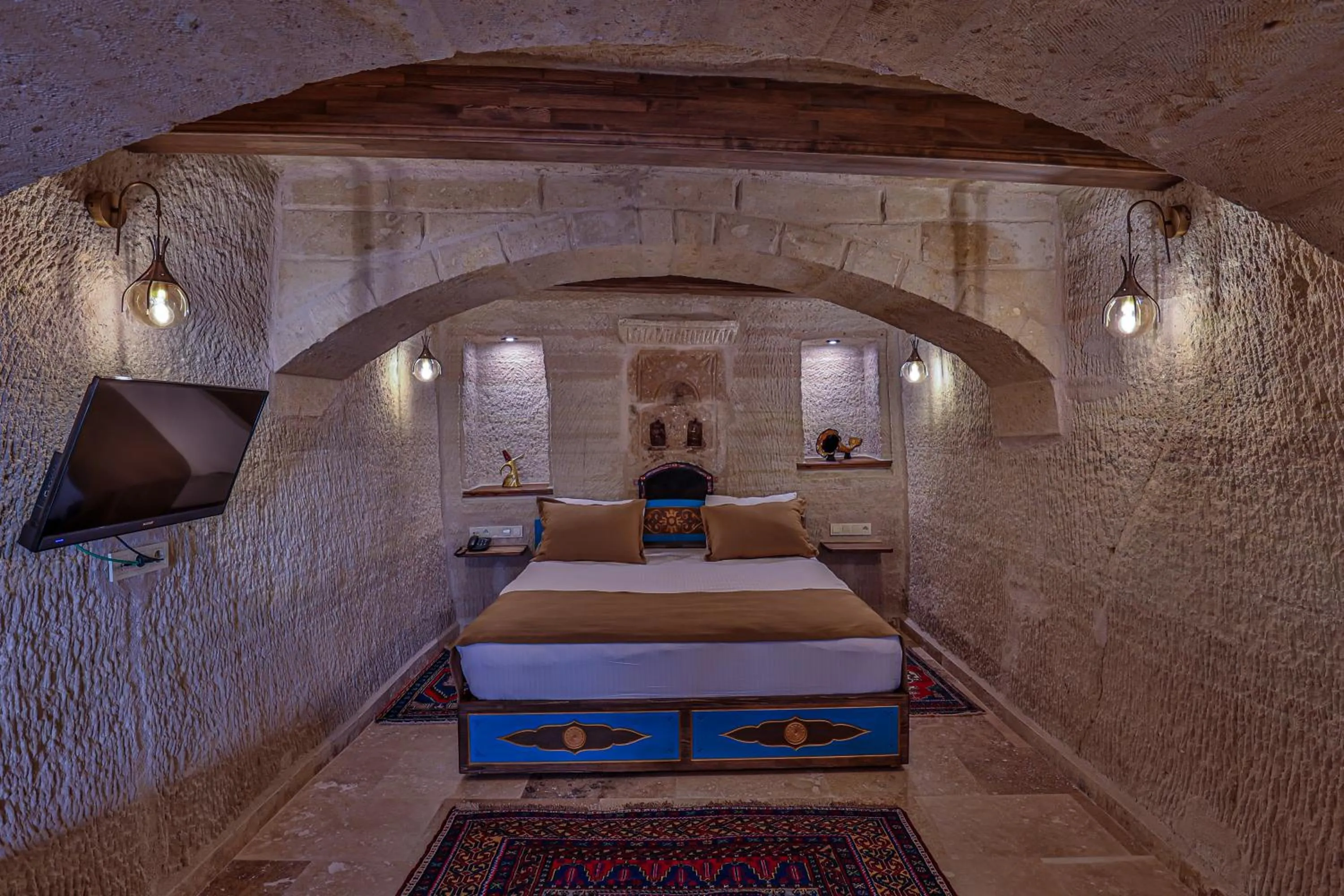 Bedroom, Bed in Arcus Cappadocia