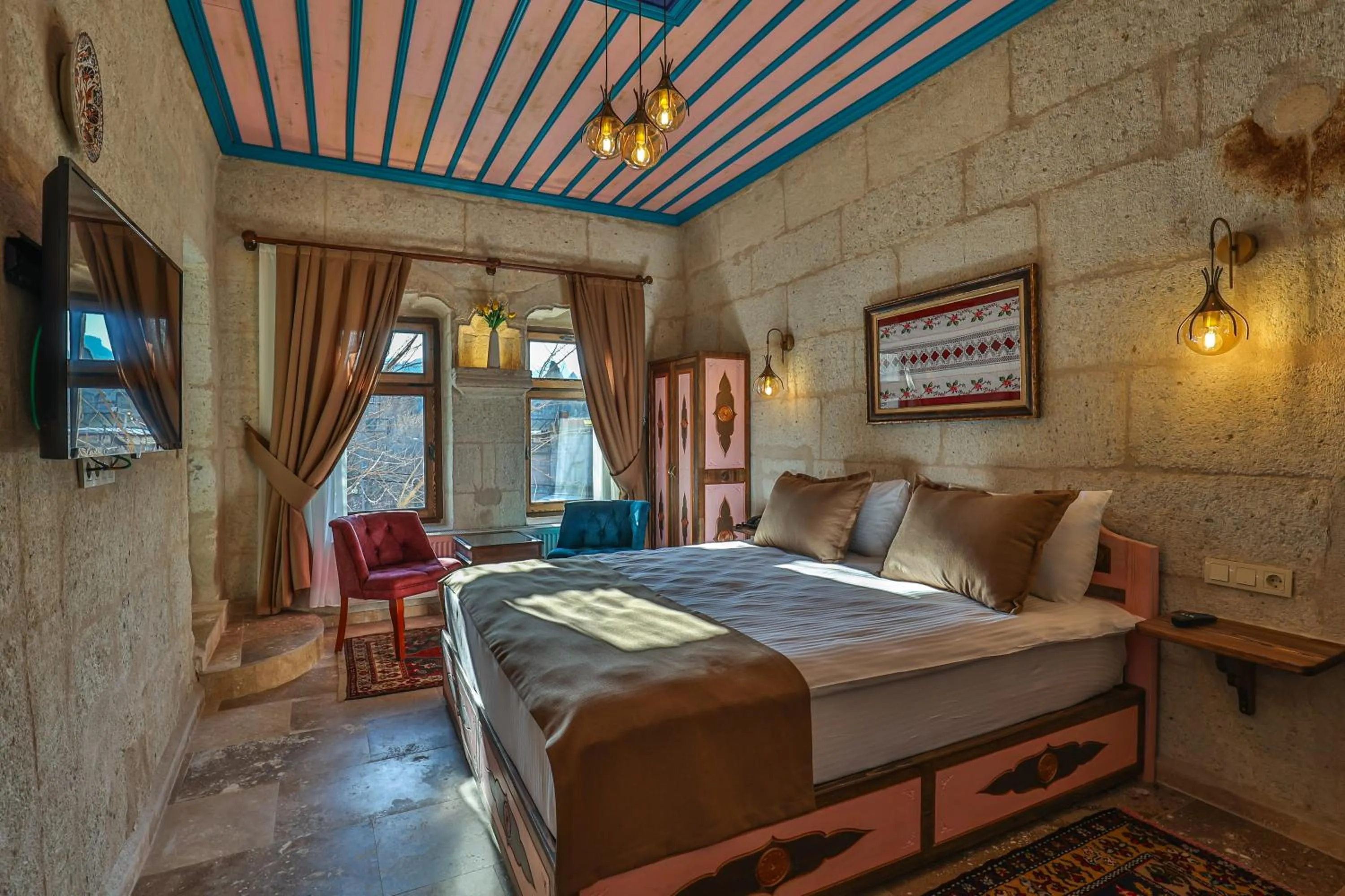 Bed in Arcus Cappadocia