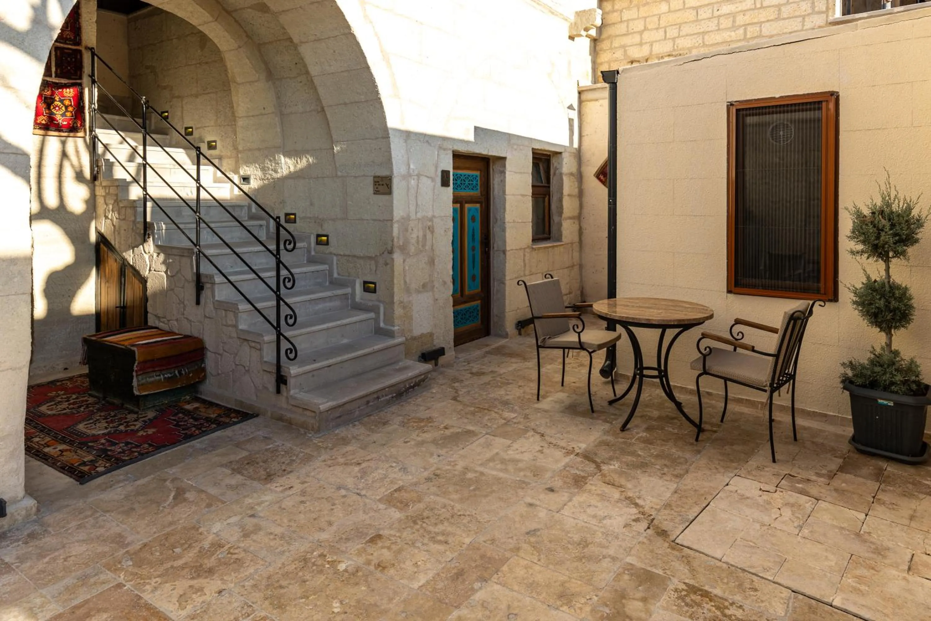Inner courtyard view in Arcus Cappadocia