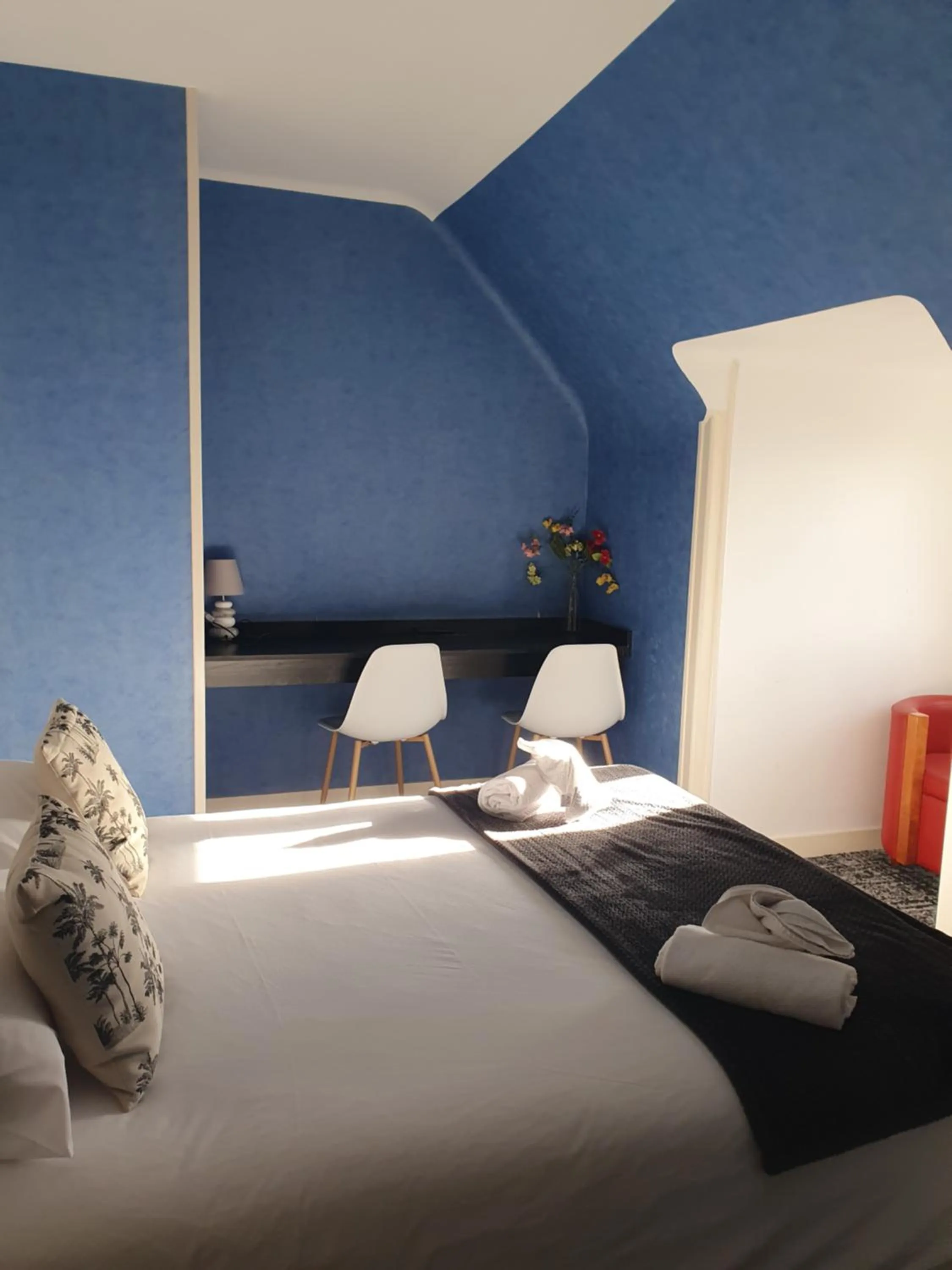 Bed in Hôtel Le Phare