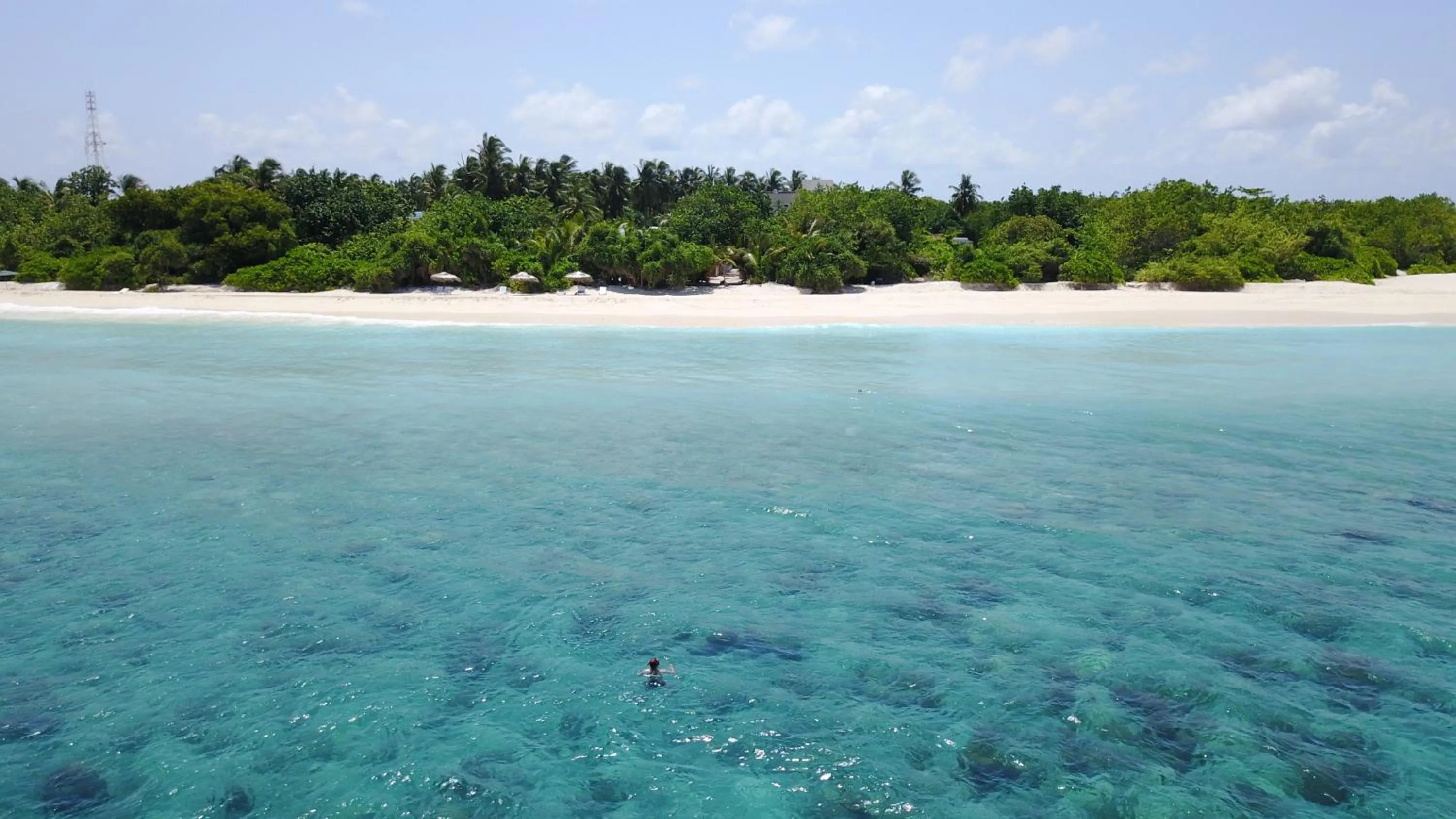Natural landscape in Beach Veli