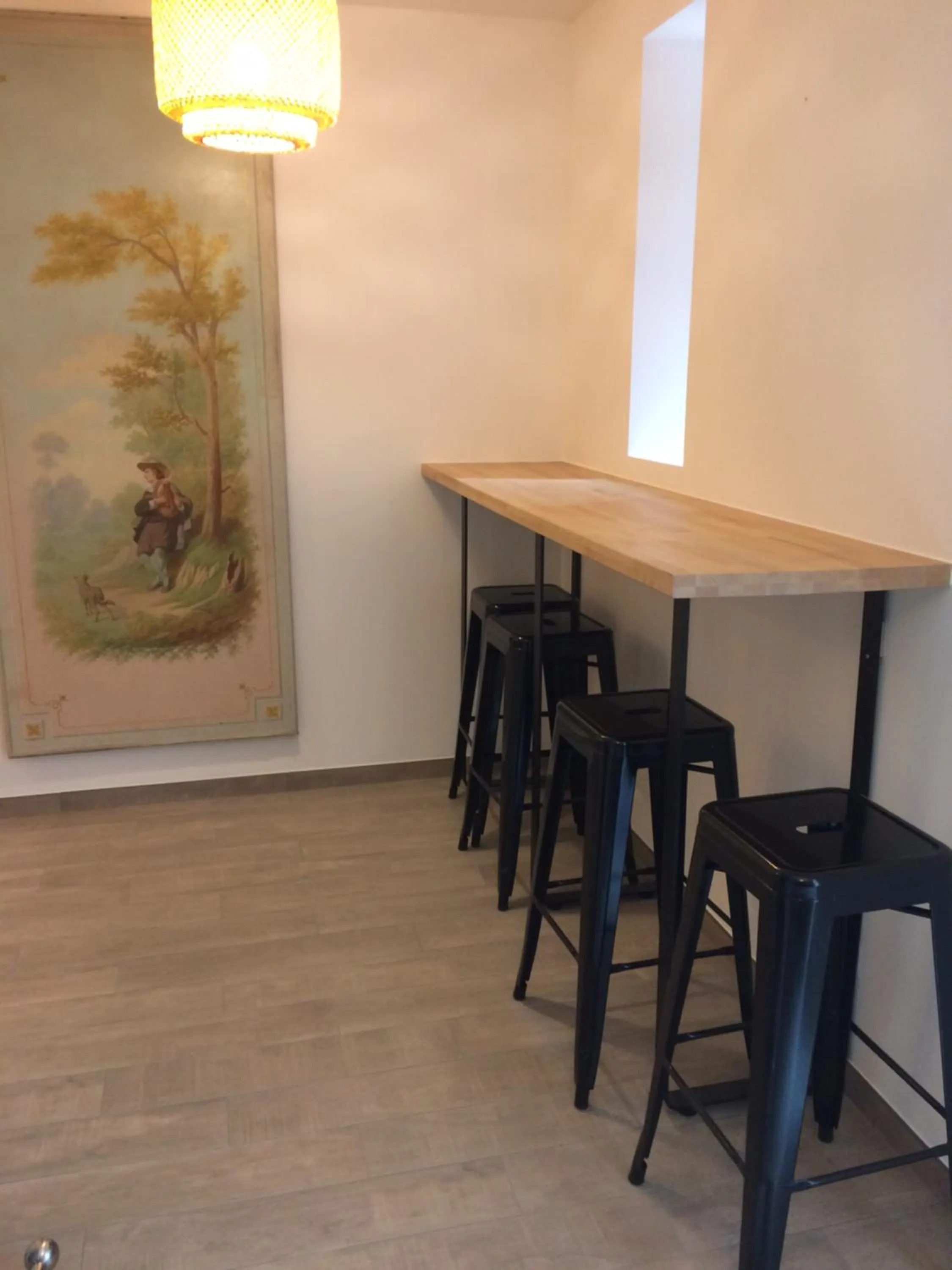 Cabanes et chambre à la Bernardiere